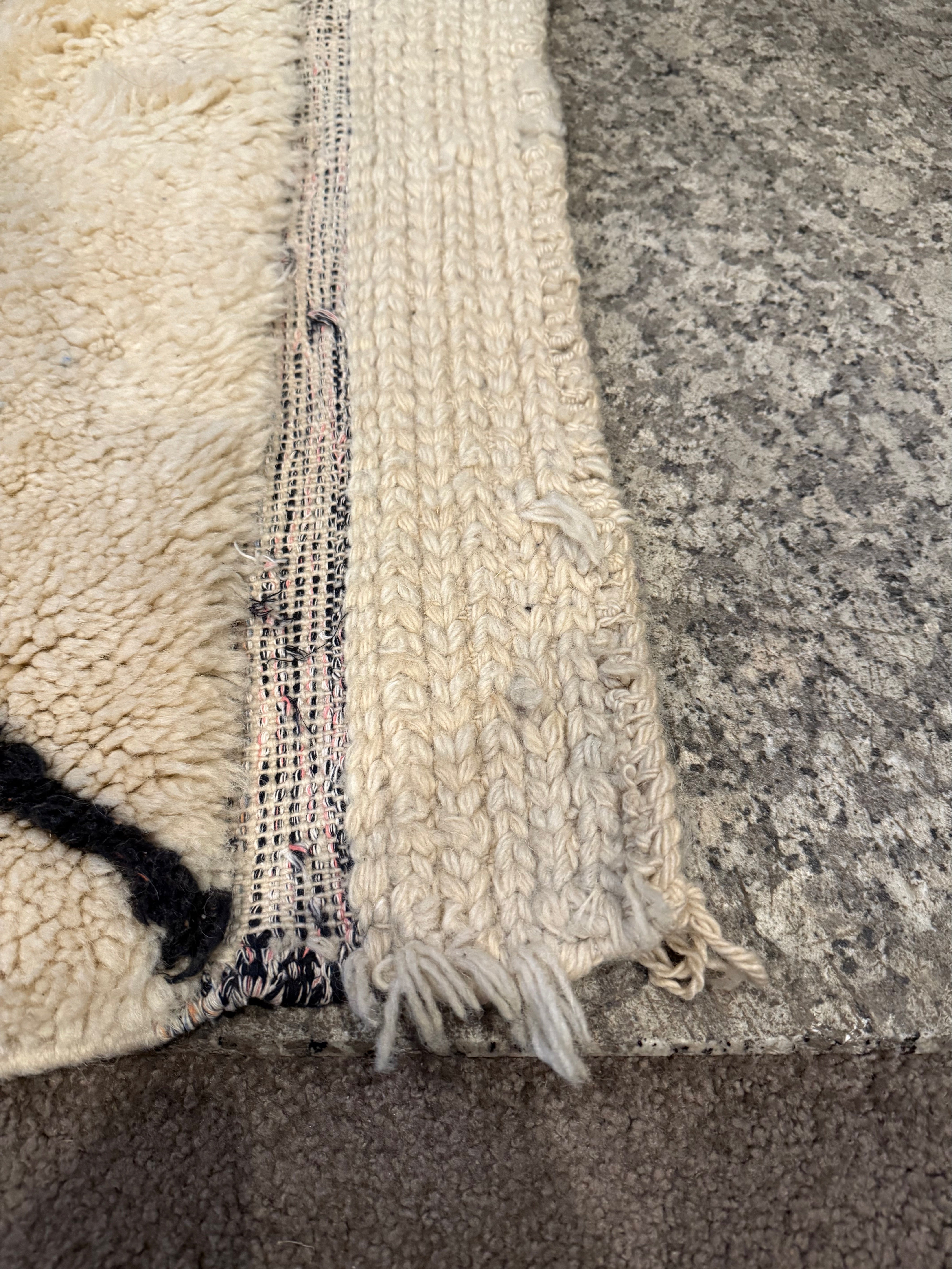 Beni Ourain Moroccan Runner Rug