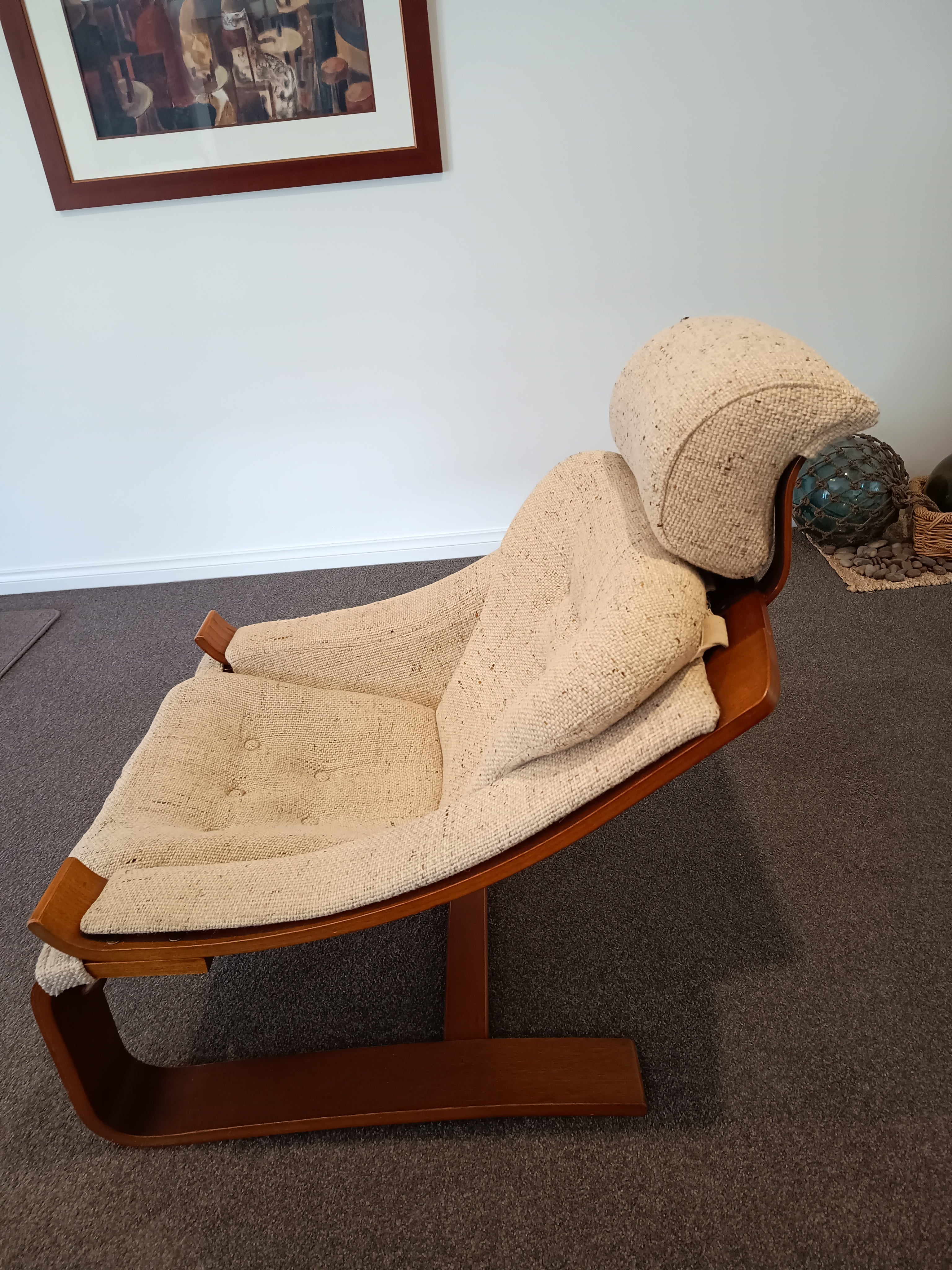 Vintage 1970s Cantilever Armchair, pair