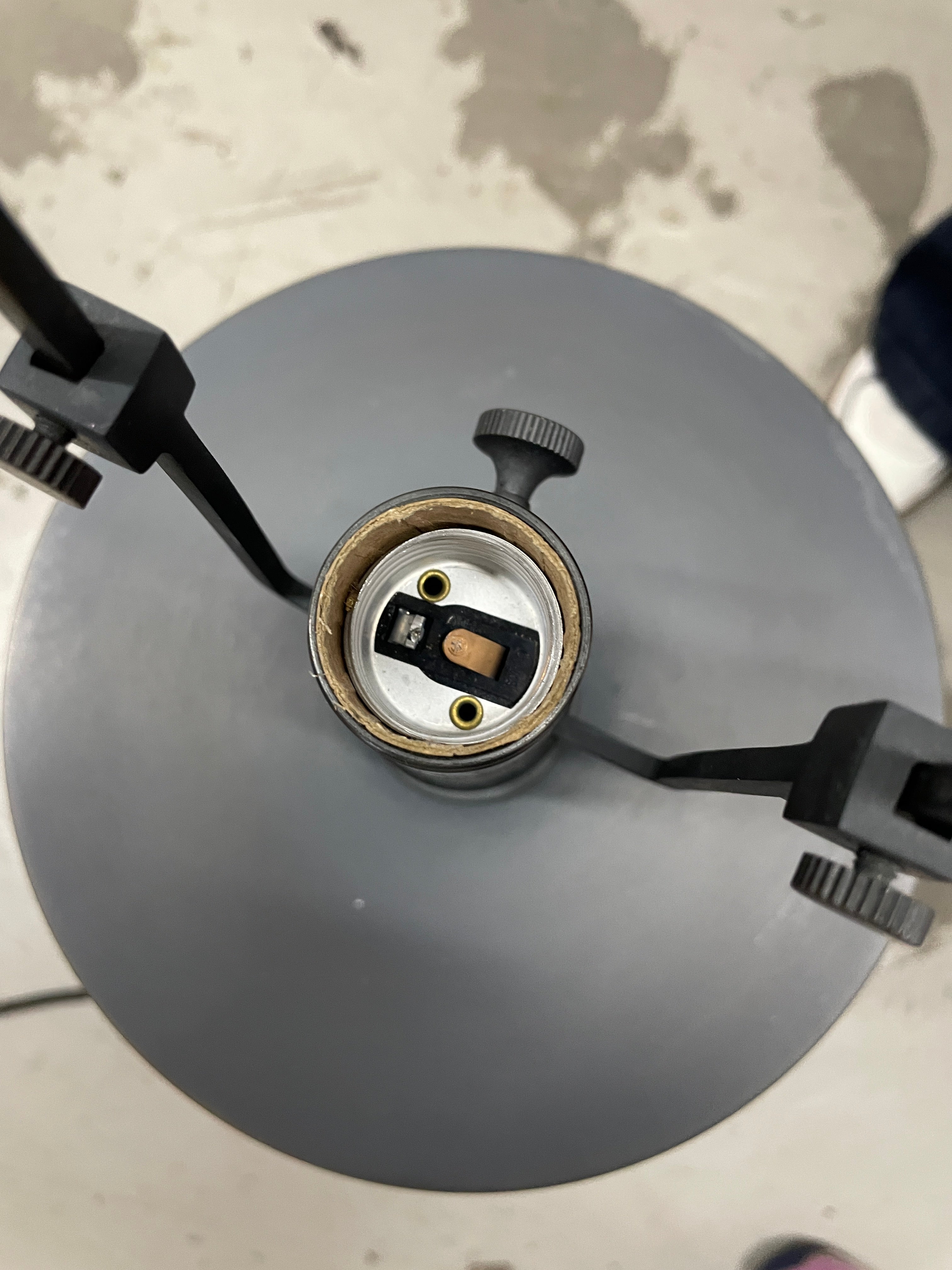 Ralph Lauren Hurricane Glass Cylinder Table Lamps, Pair