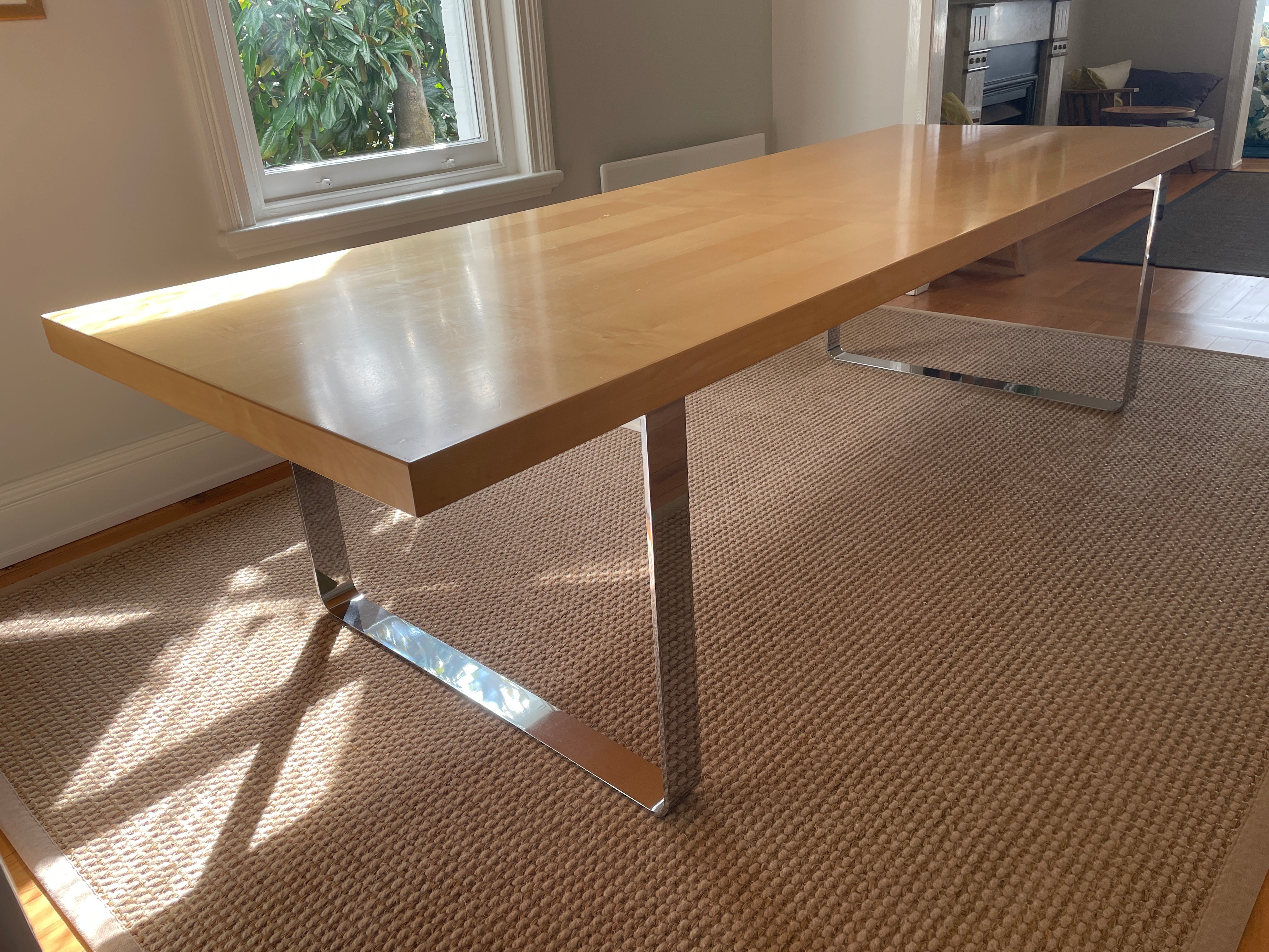 Thonet S1230 Maple Dining Table