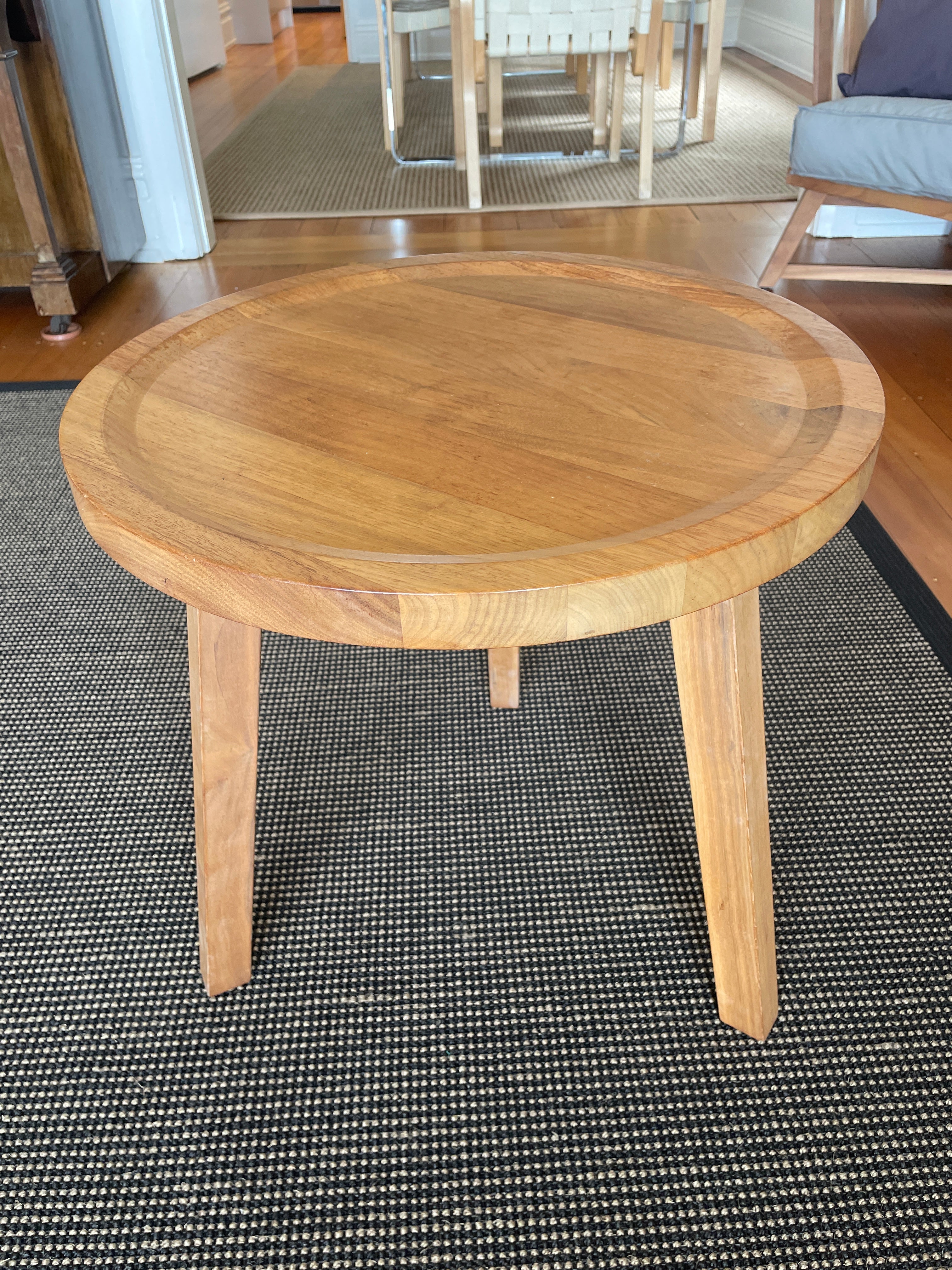 Gervasoni Gray 42 Walnut Side Table