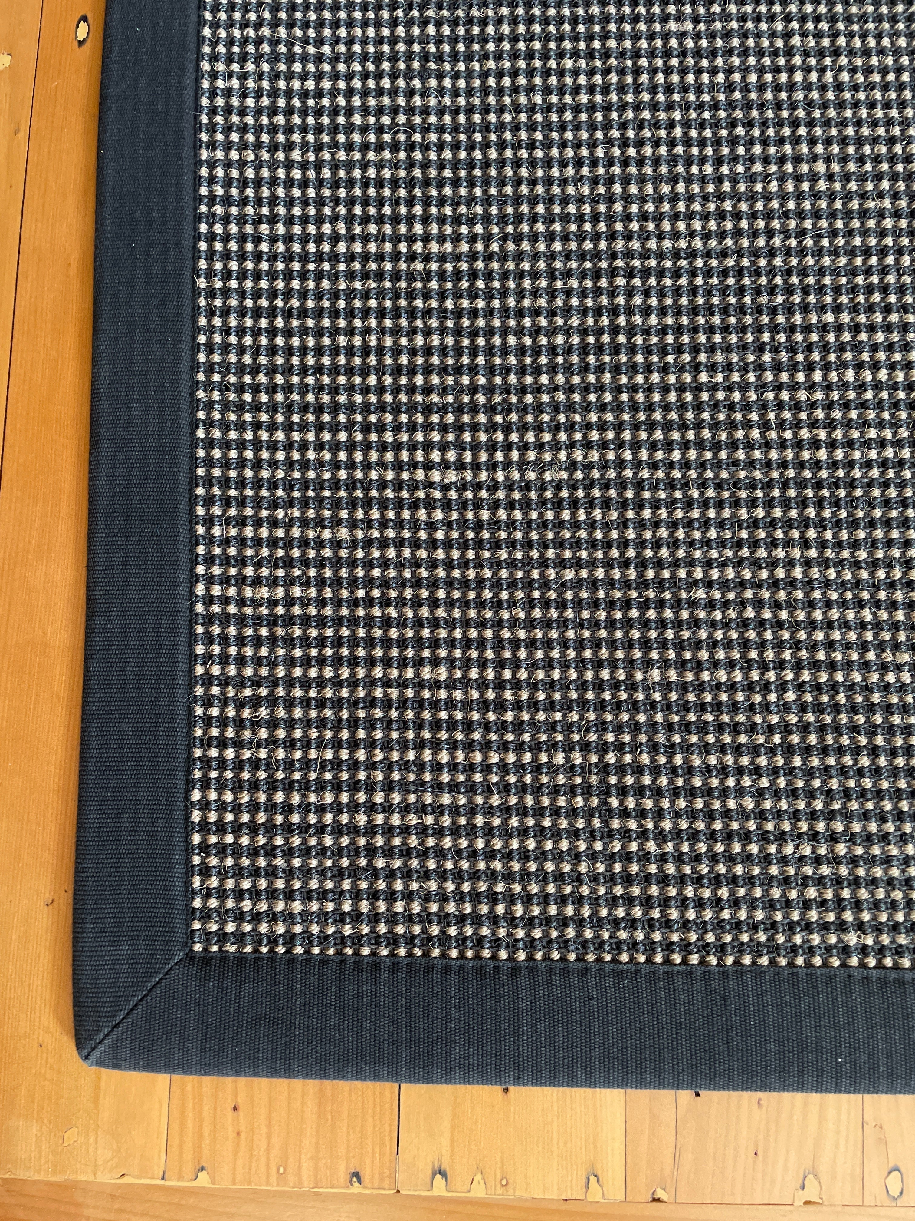 Belgian Black Pearl Sisal Rug