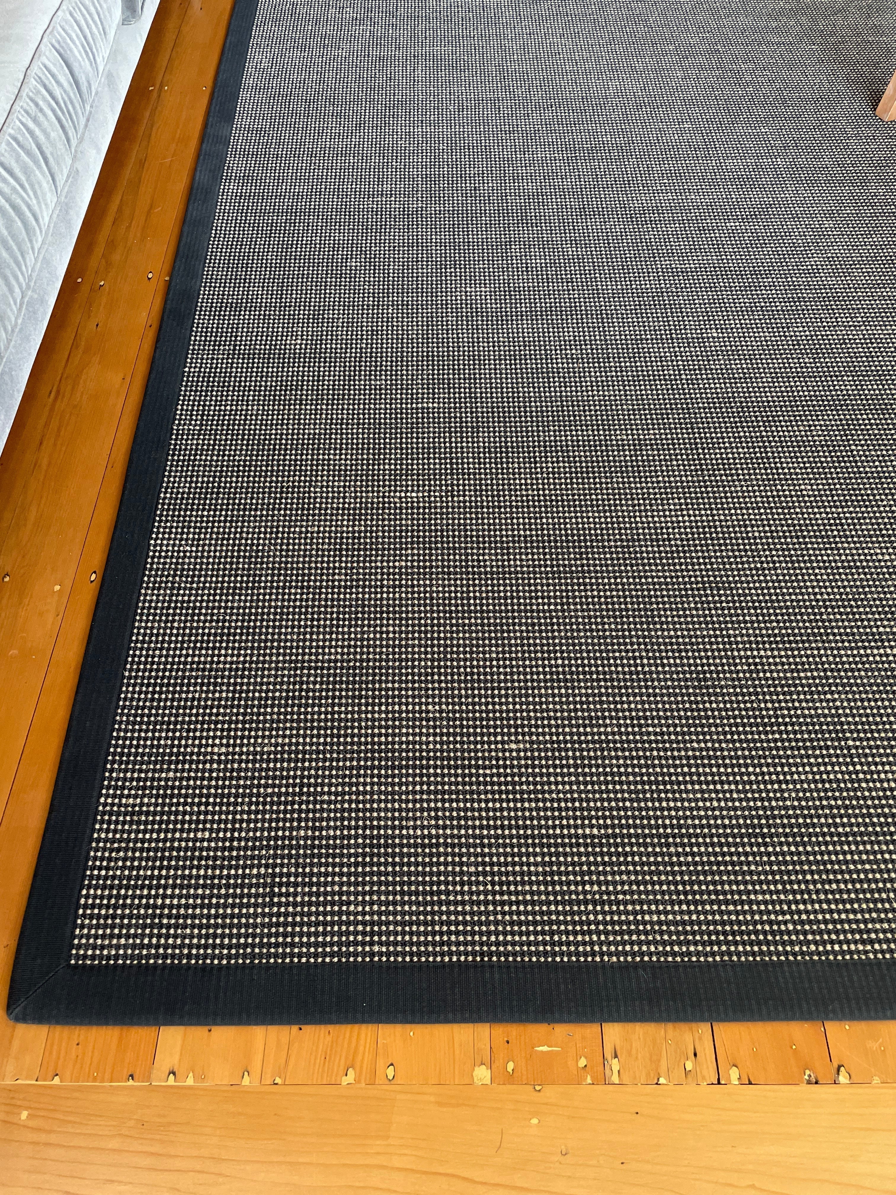 Belgian Black Pearl Sisal Rug