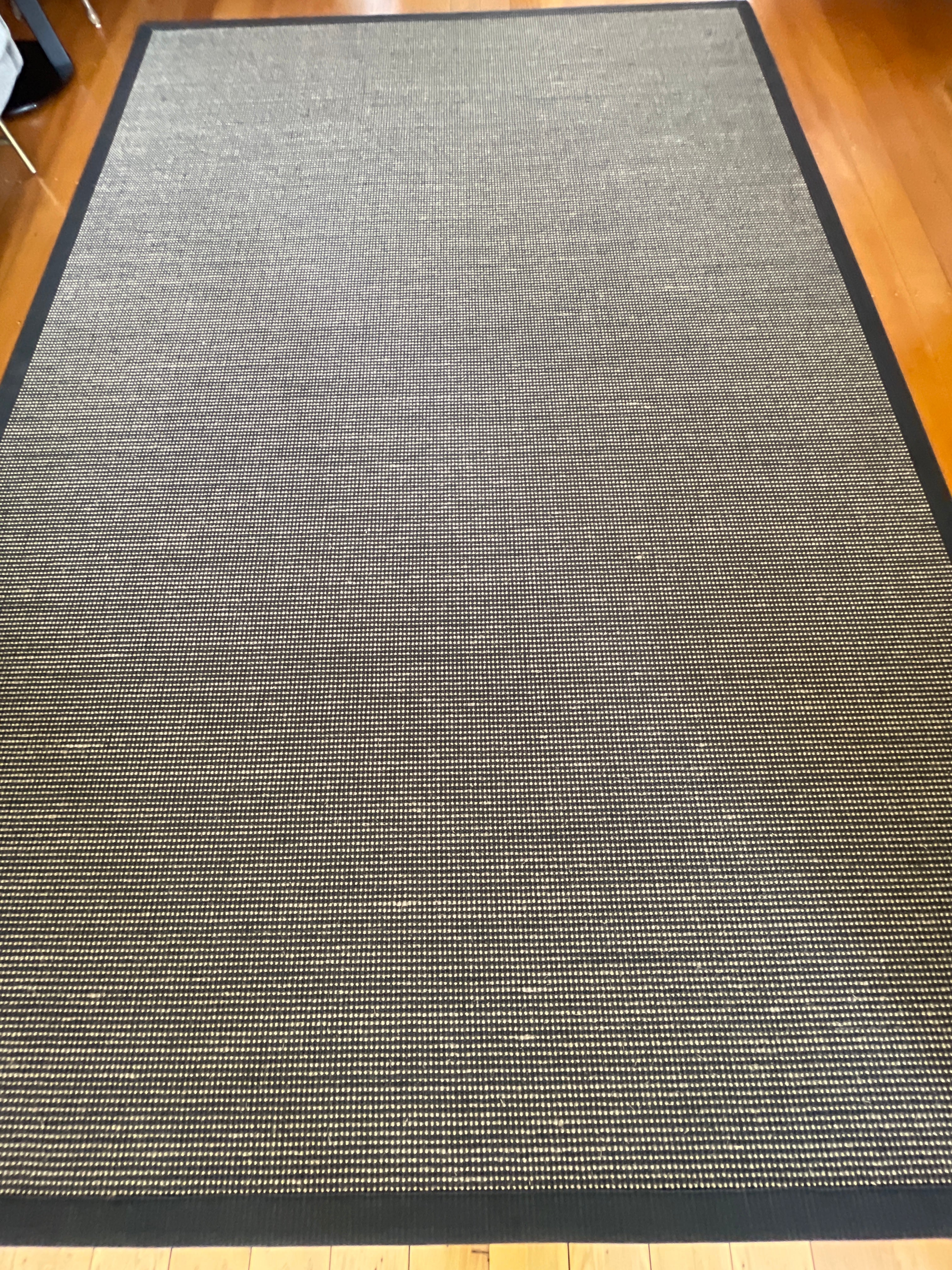 Belgian Black Pearl Sisal Rug