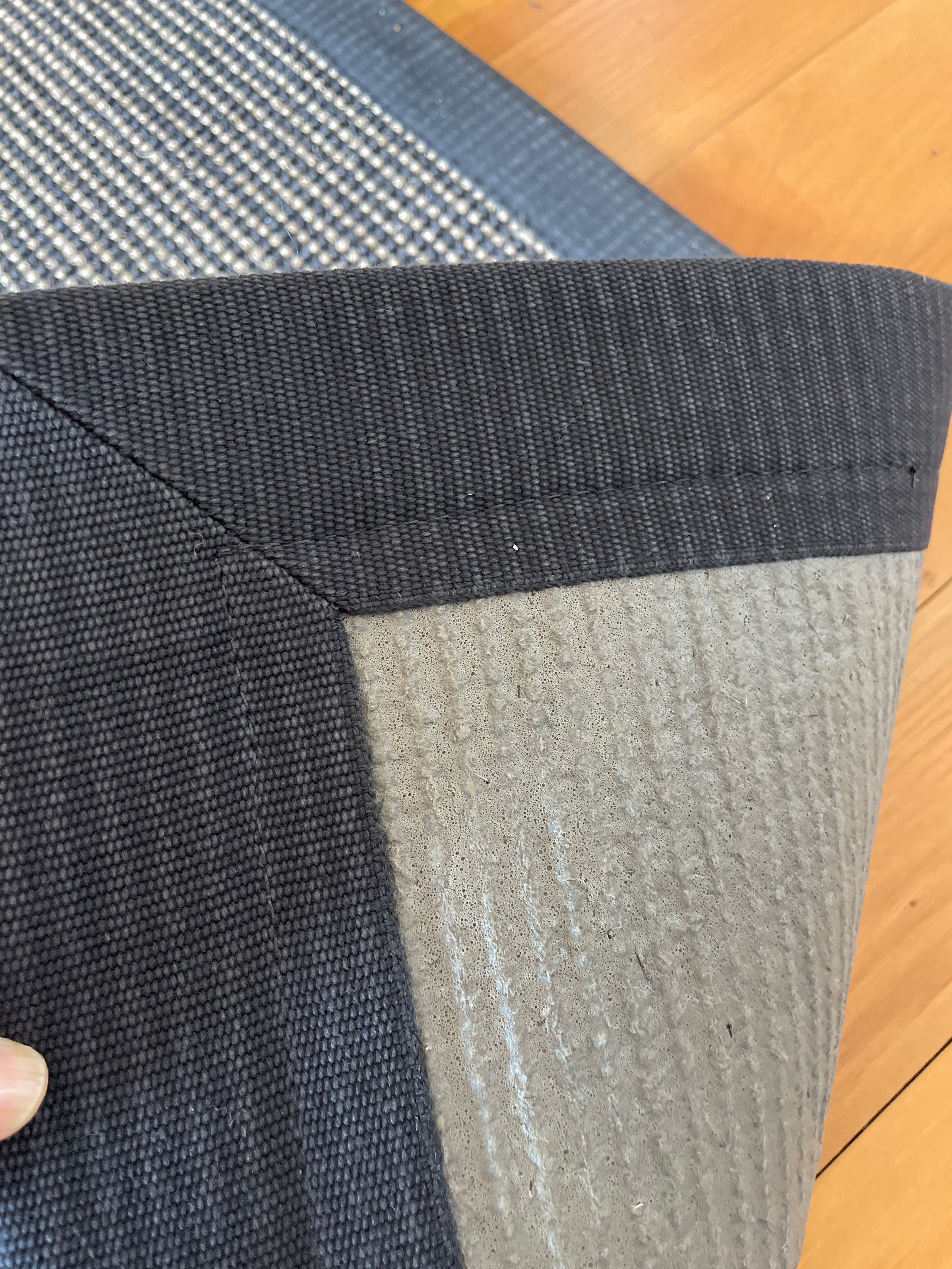 Belgian Black Pearl Sisal Rug