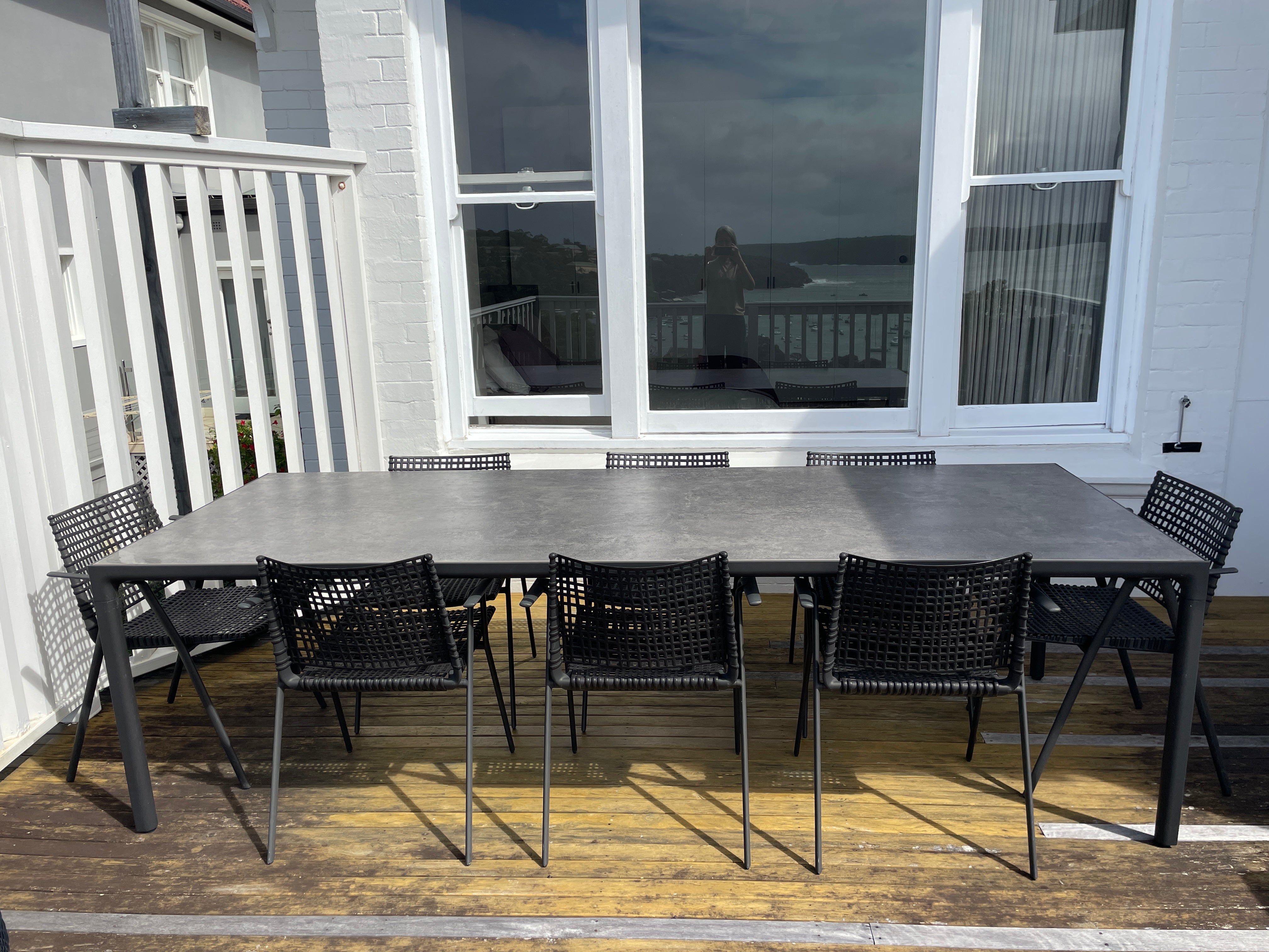 Tribu Illum Ceramic Top Outdoor Dining Table