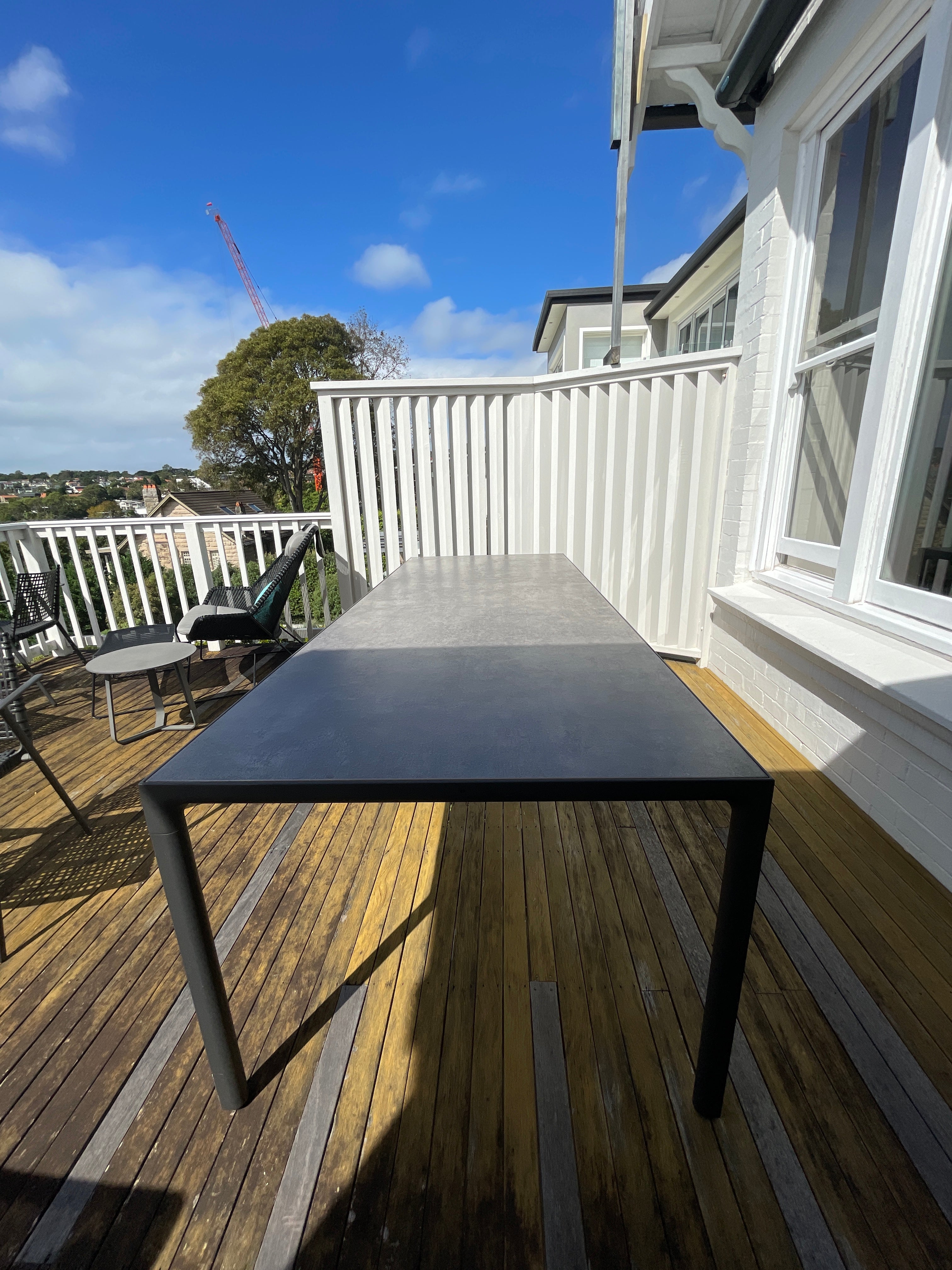 Tribu Illum Ceramic Top Outdoor Dining Table