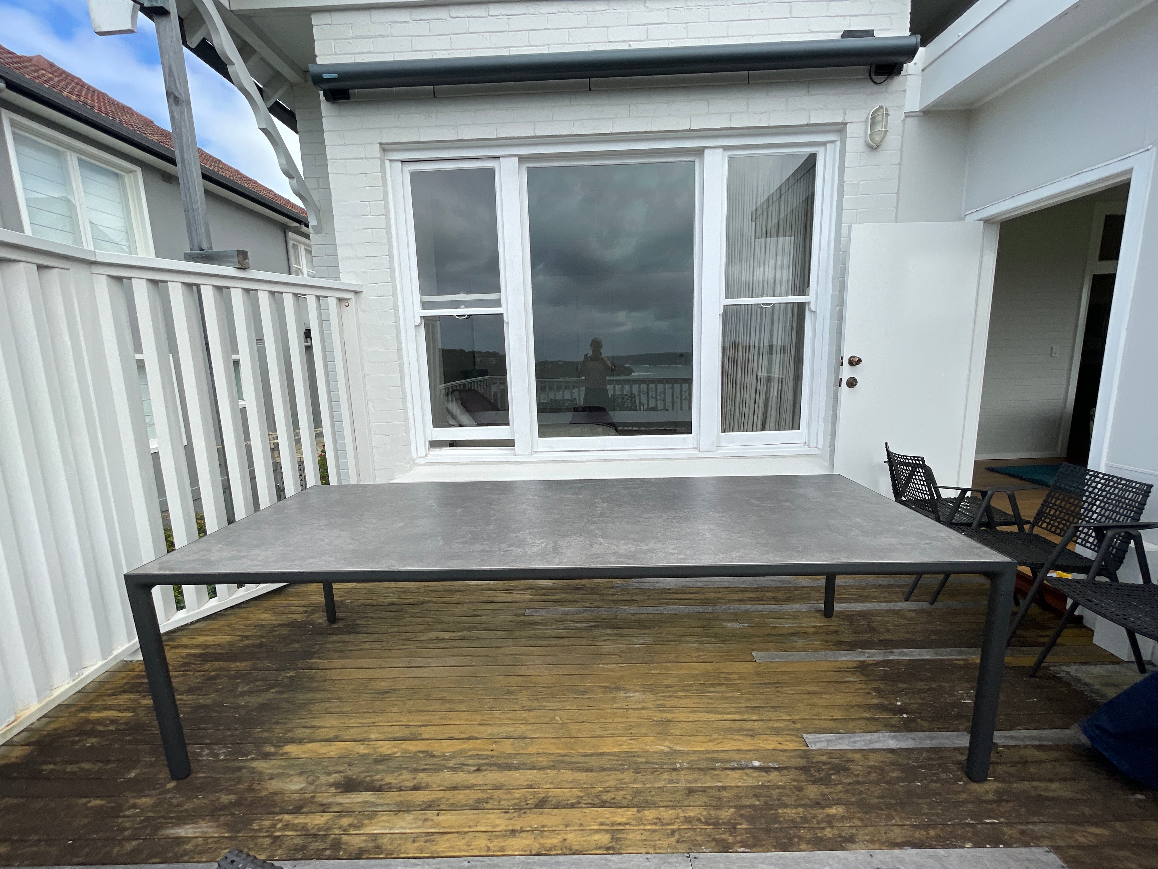 Tribu Illum Ceramic Top Outdoor Dining Table