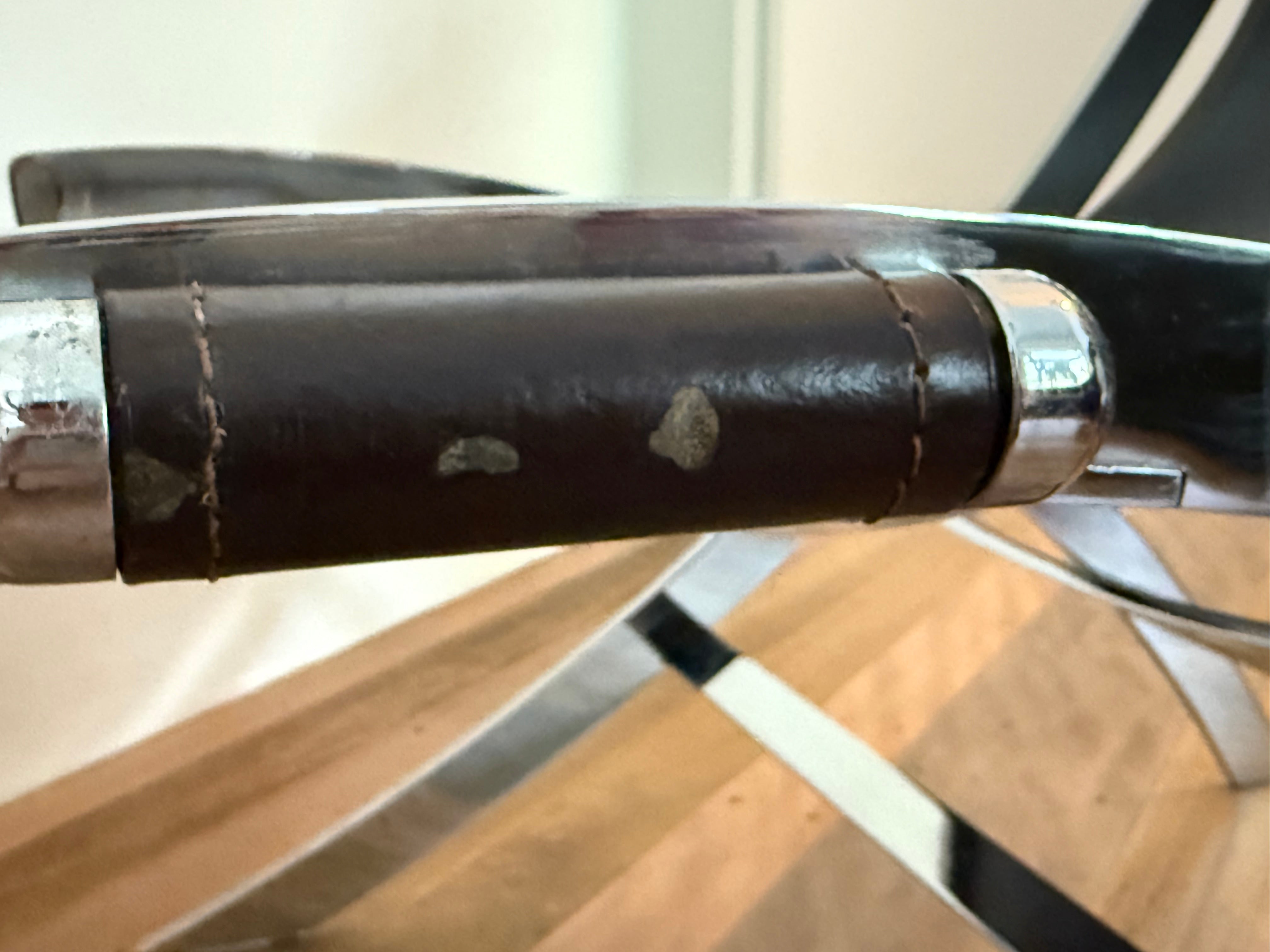 Flexform Scissor Chairs, pair