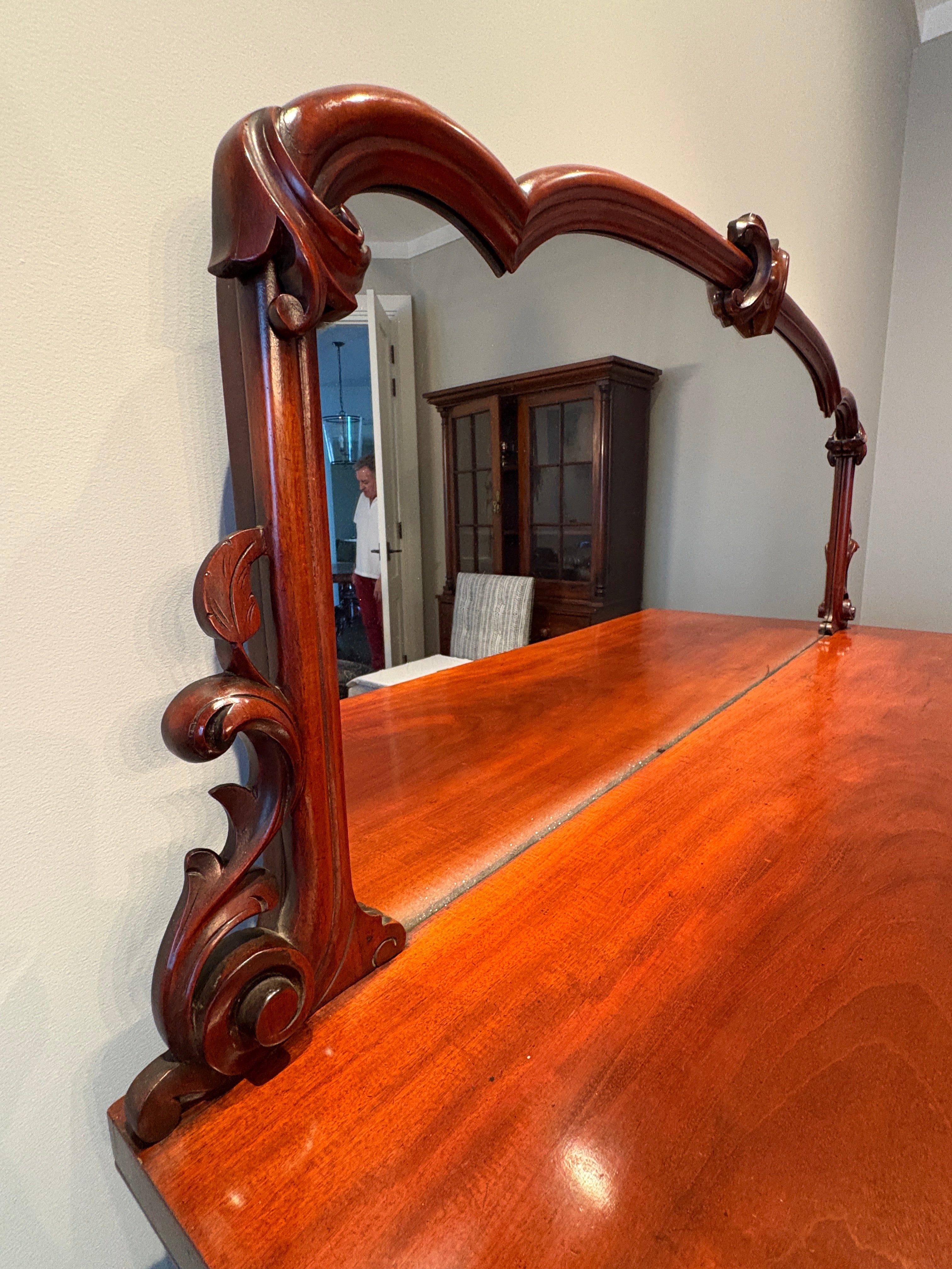 Antique c1860s Mahogany Sideboard