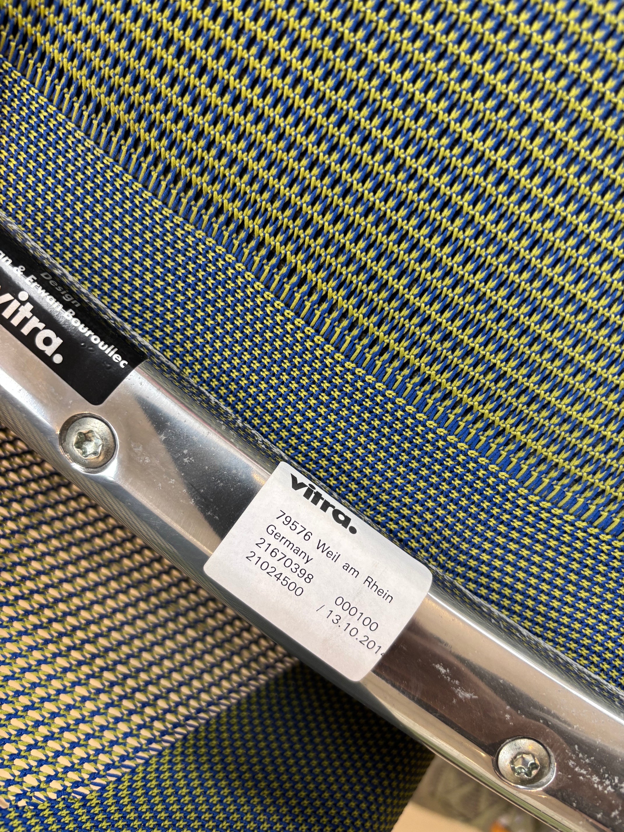 VITRA SLOW CHAIR + OTTOMAN