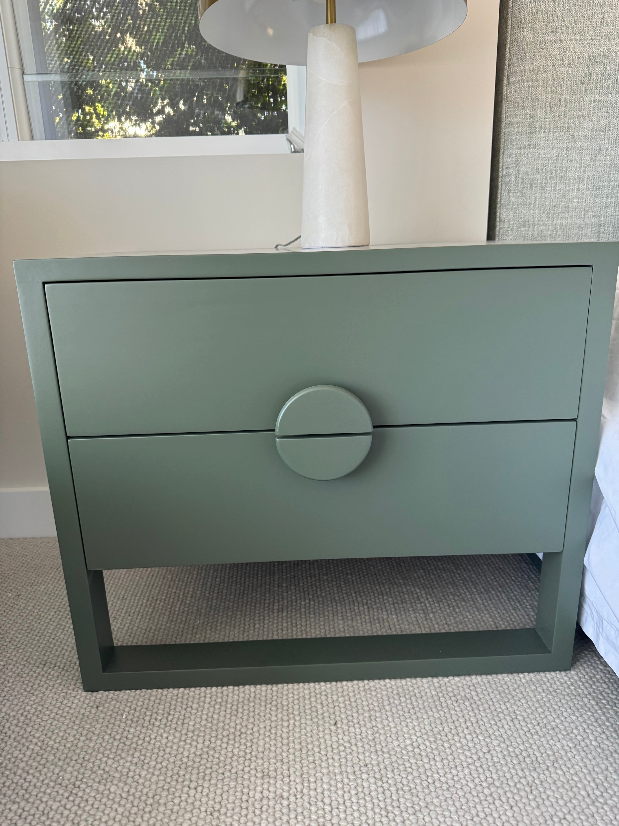 Satara Solaris Bedside Tables, pair