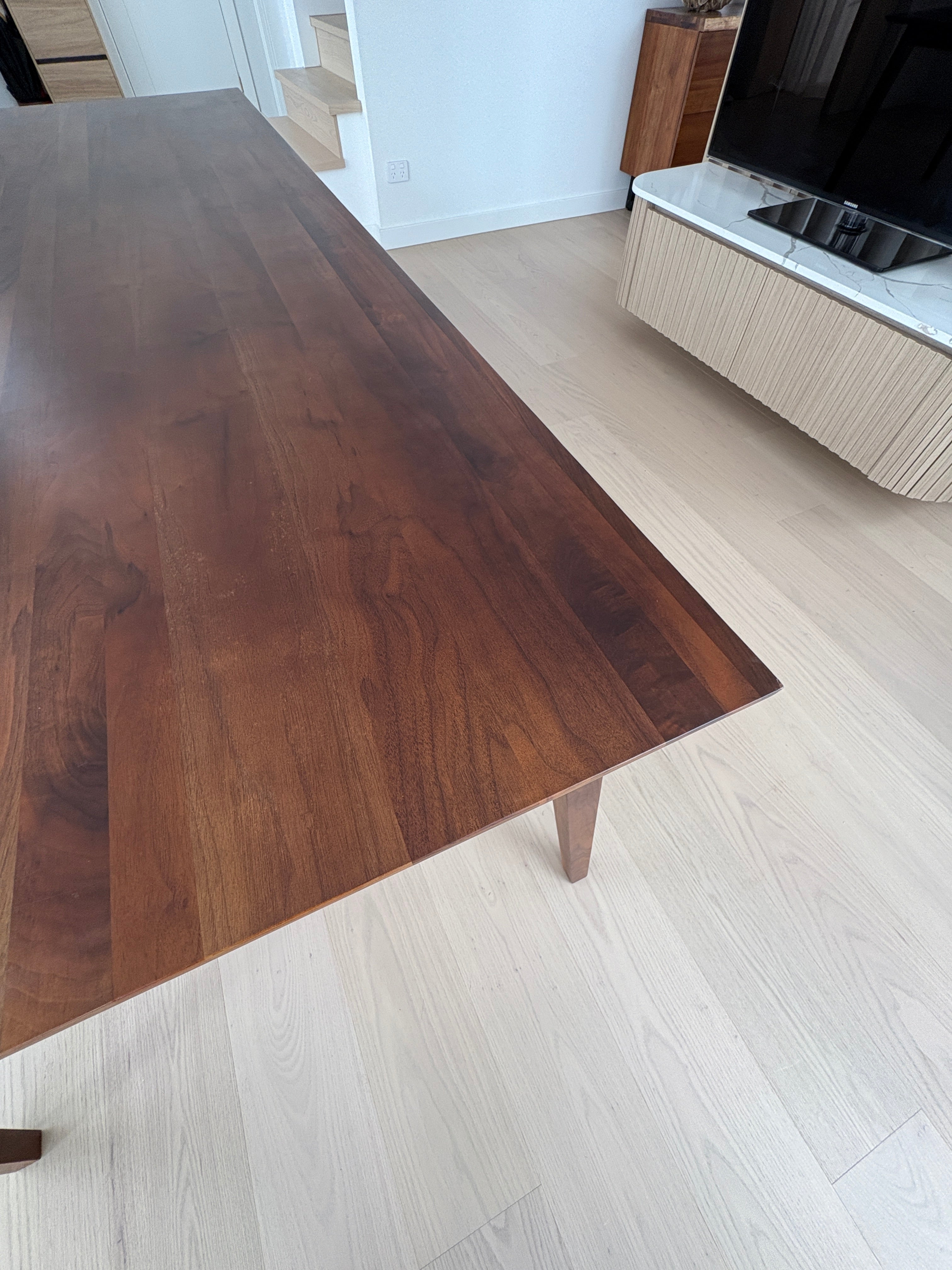 Icon By Design Jolanda Solid Walnut Dining Table