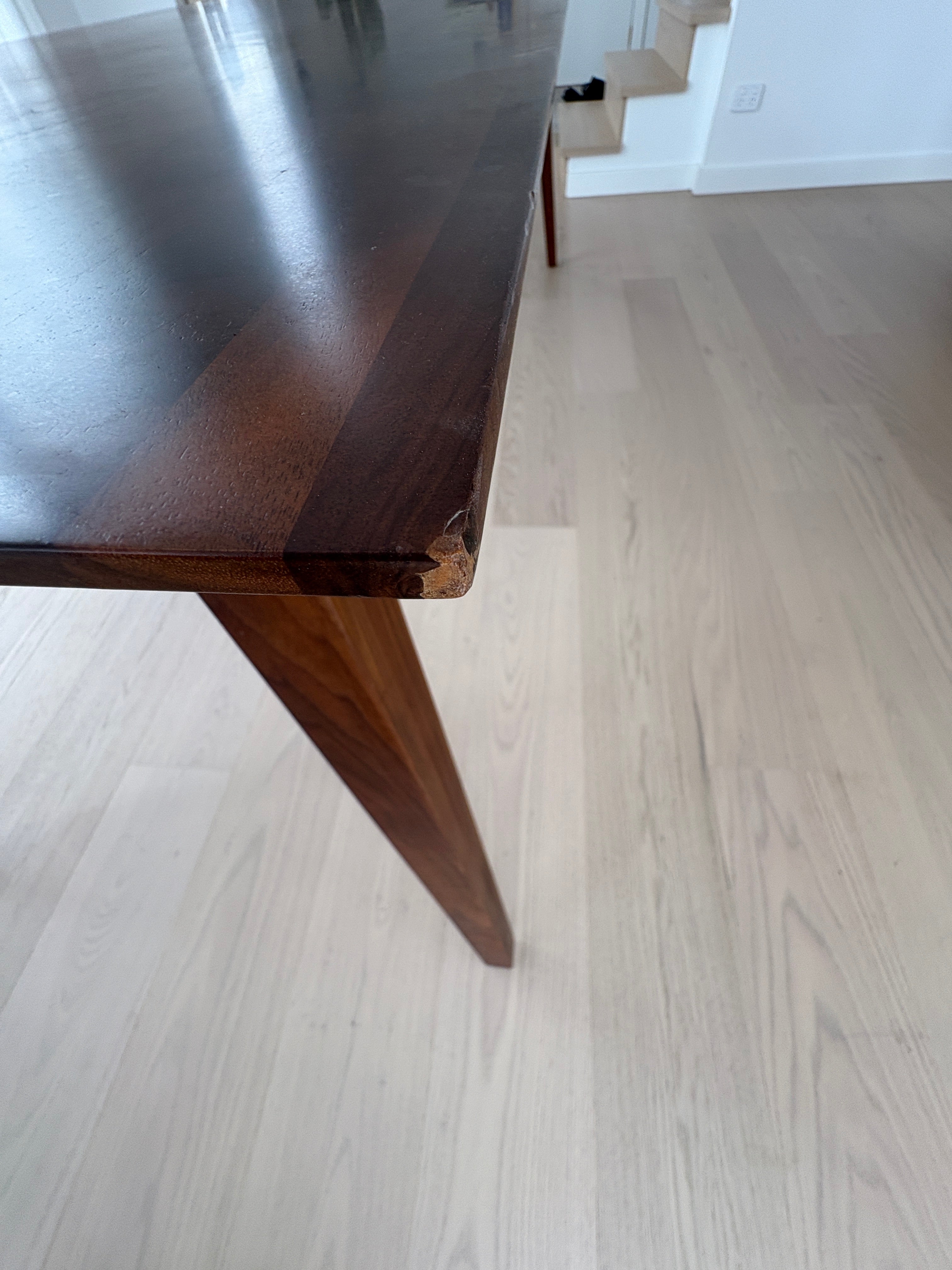 Icon By Design Jolanda Solid Walnut Dining Table