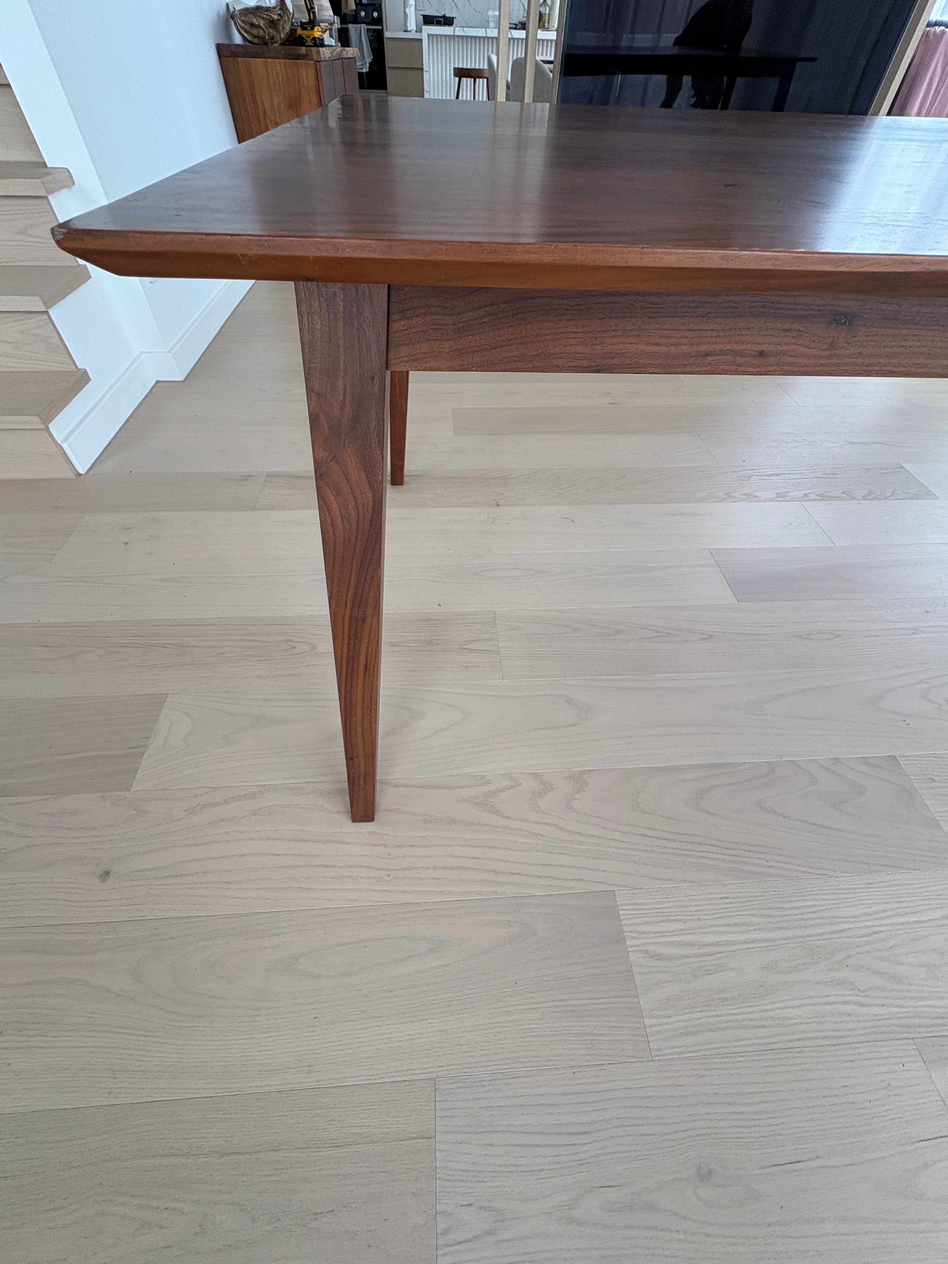 Icon By Design Jolanda Solid Walnut Dining Table