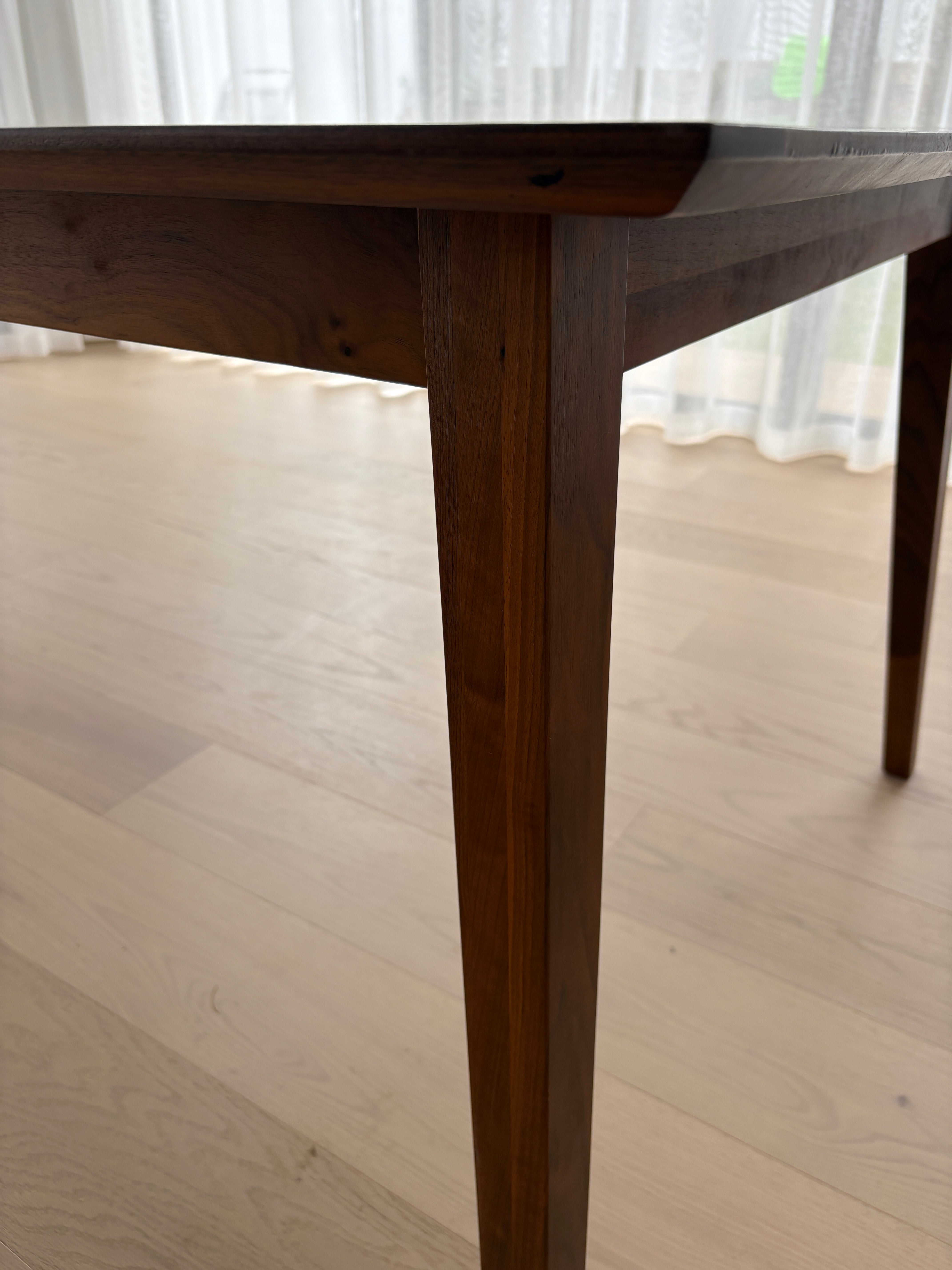 Icon By Design Jolanda Solid Walnut Dining Table