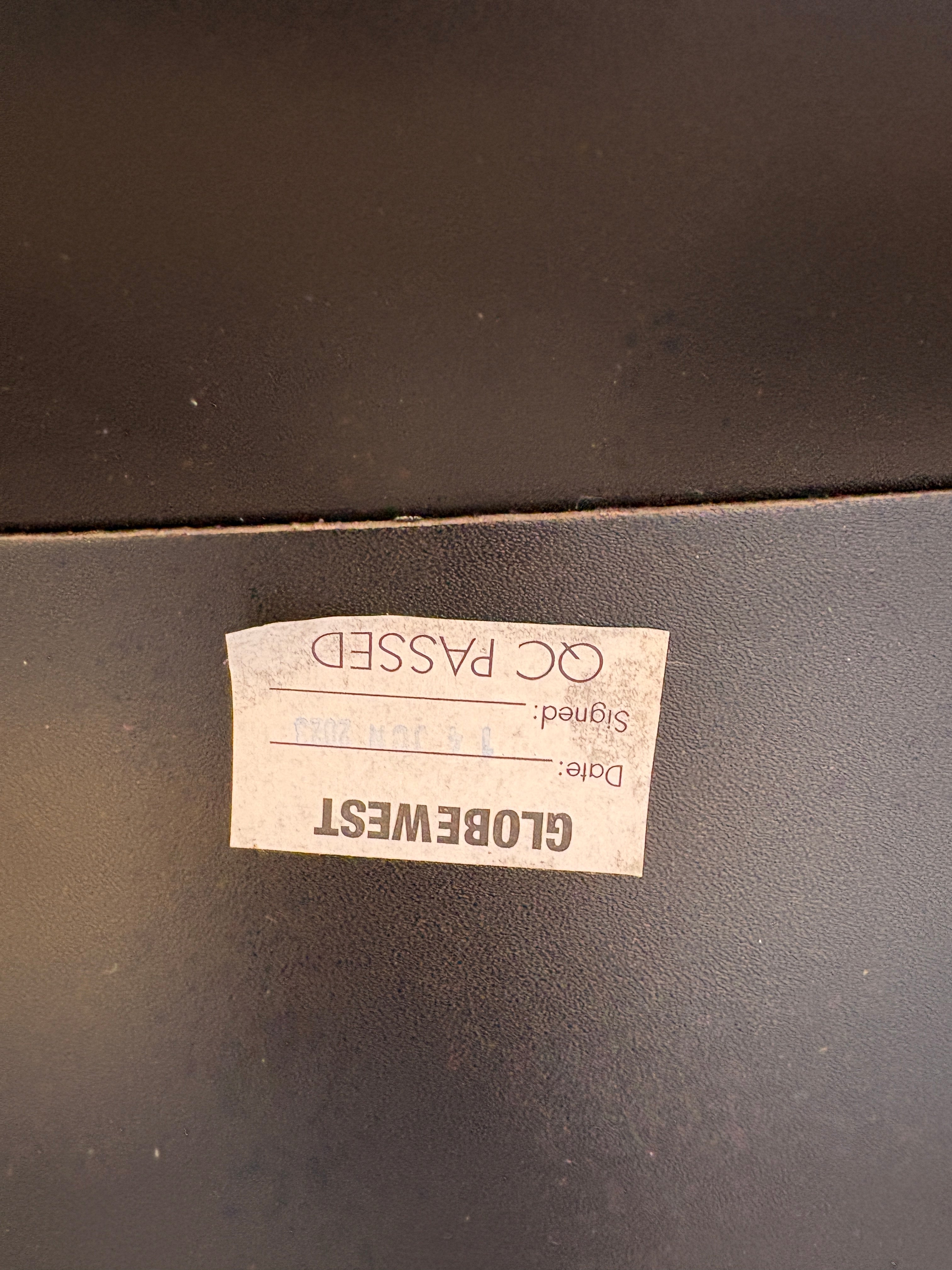 Globe West Carlo Leather Dining Chairs, set of 4