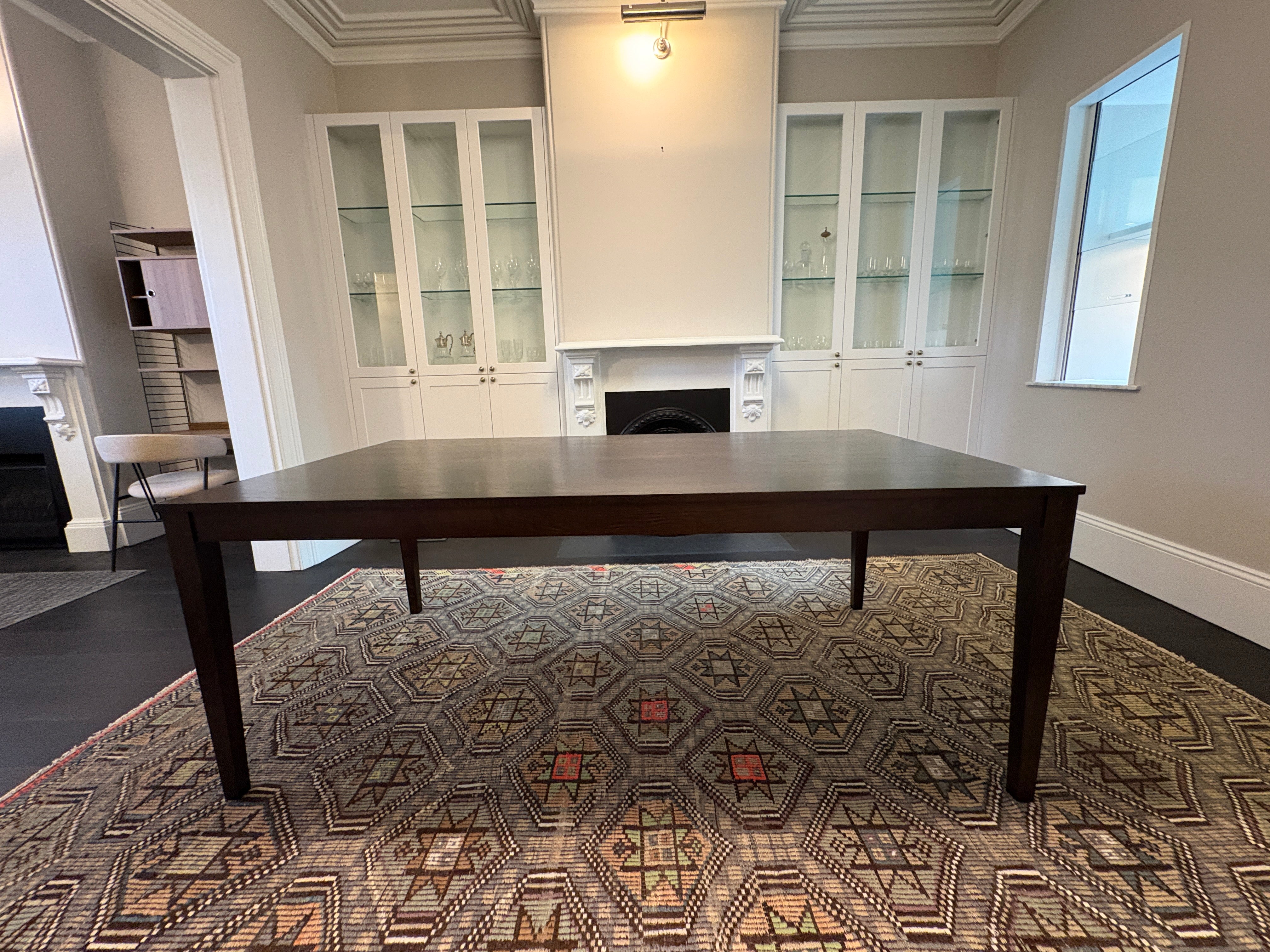 Thonet Unit Dining Table and Thonet Cane Back Chairs