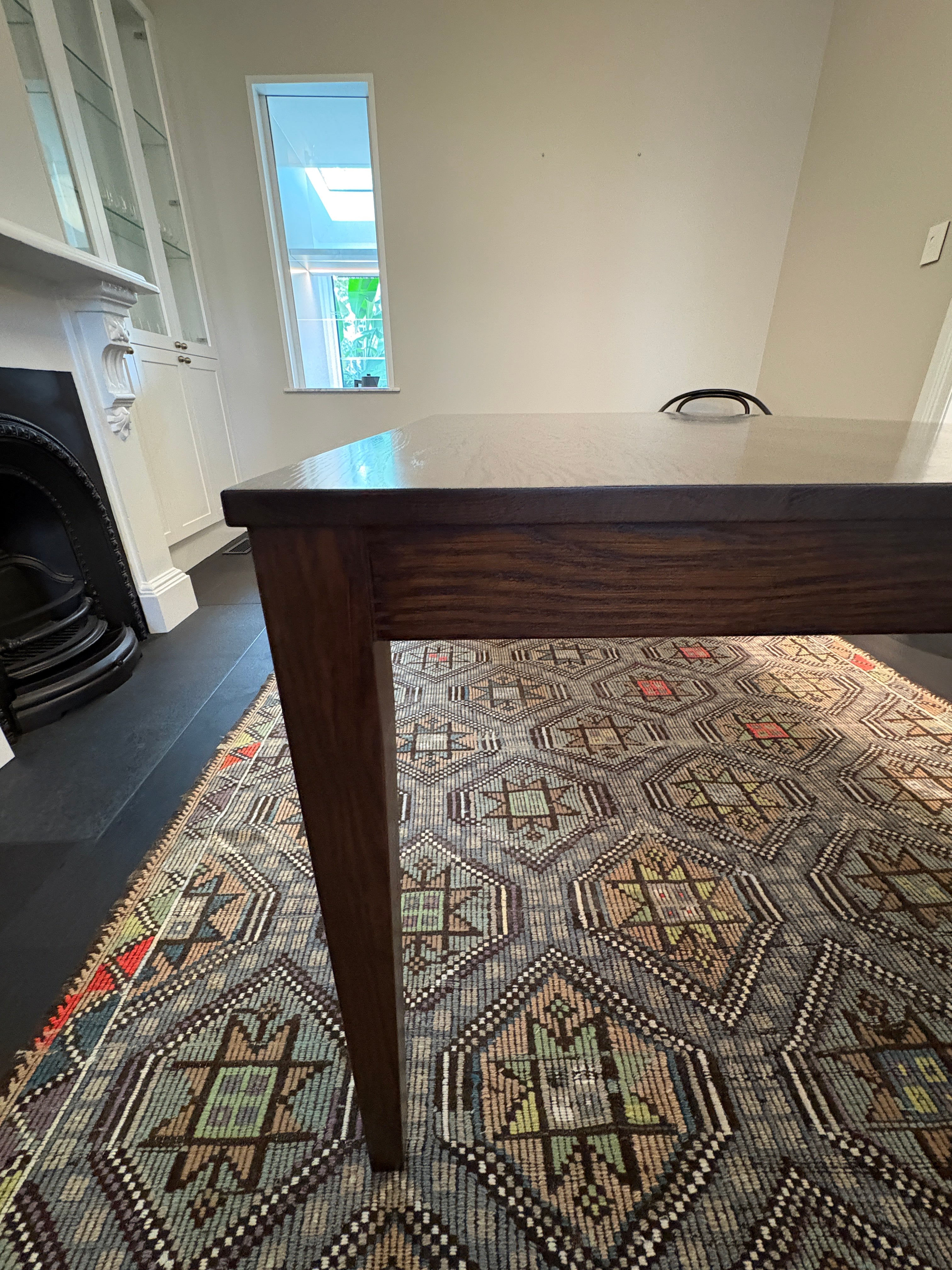 Thonet Unit Dining Table and Thonet Cane Back Chairs