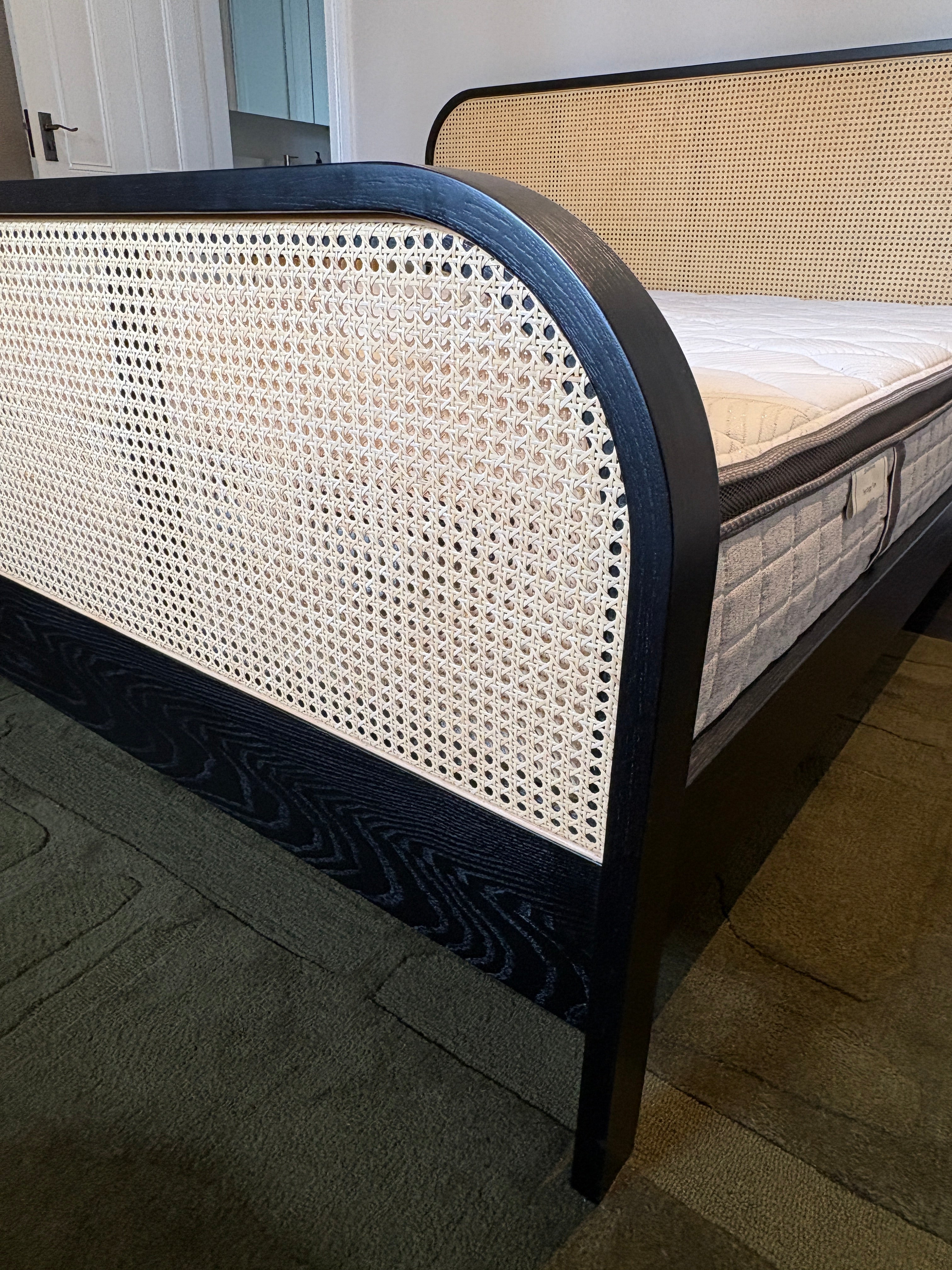 Trit House Cane King Bed