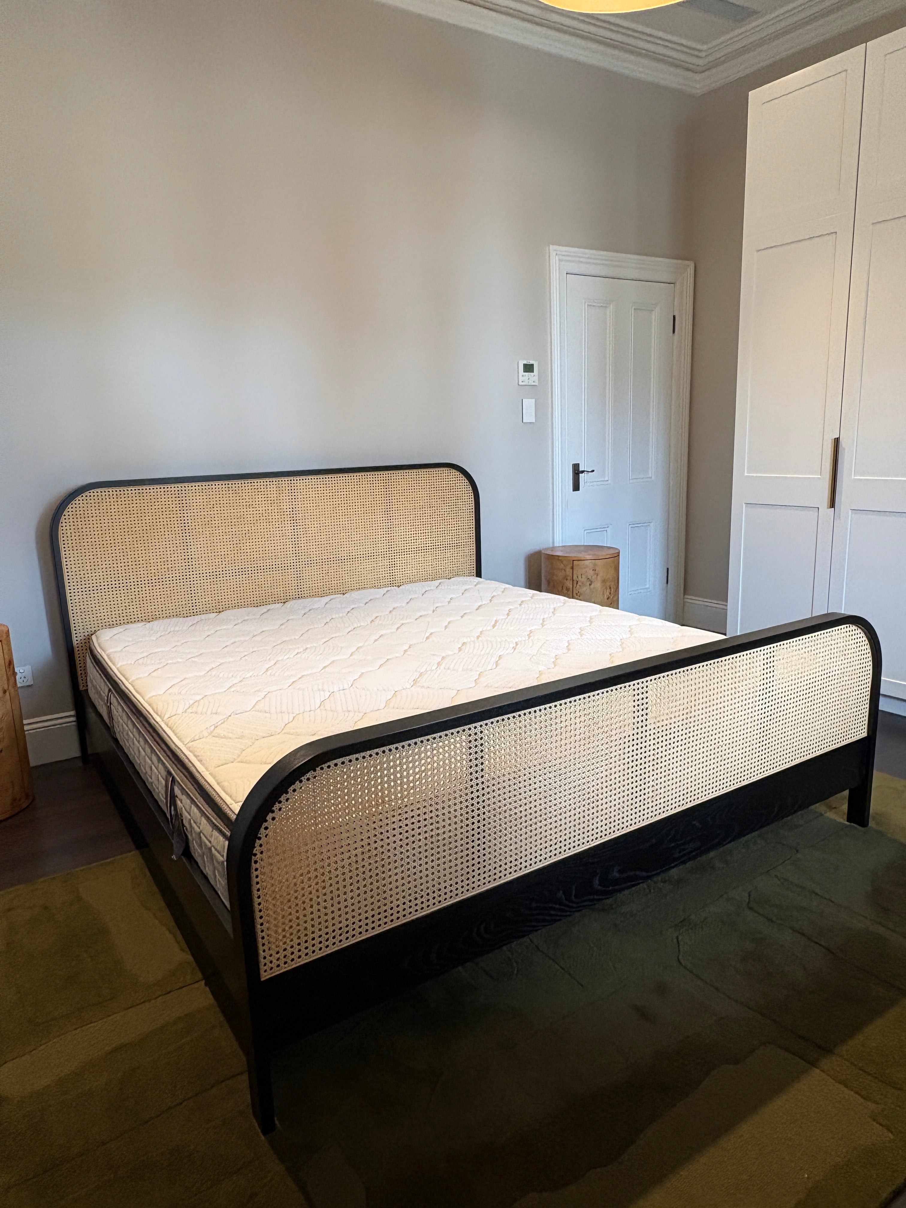 Trit House Cane King Bed