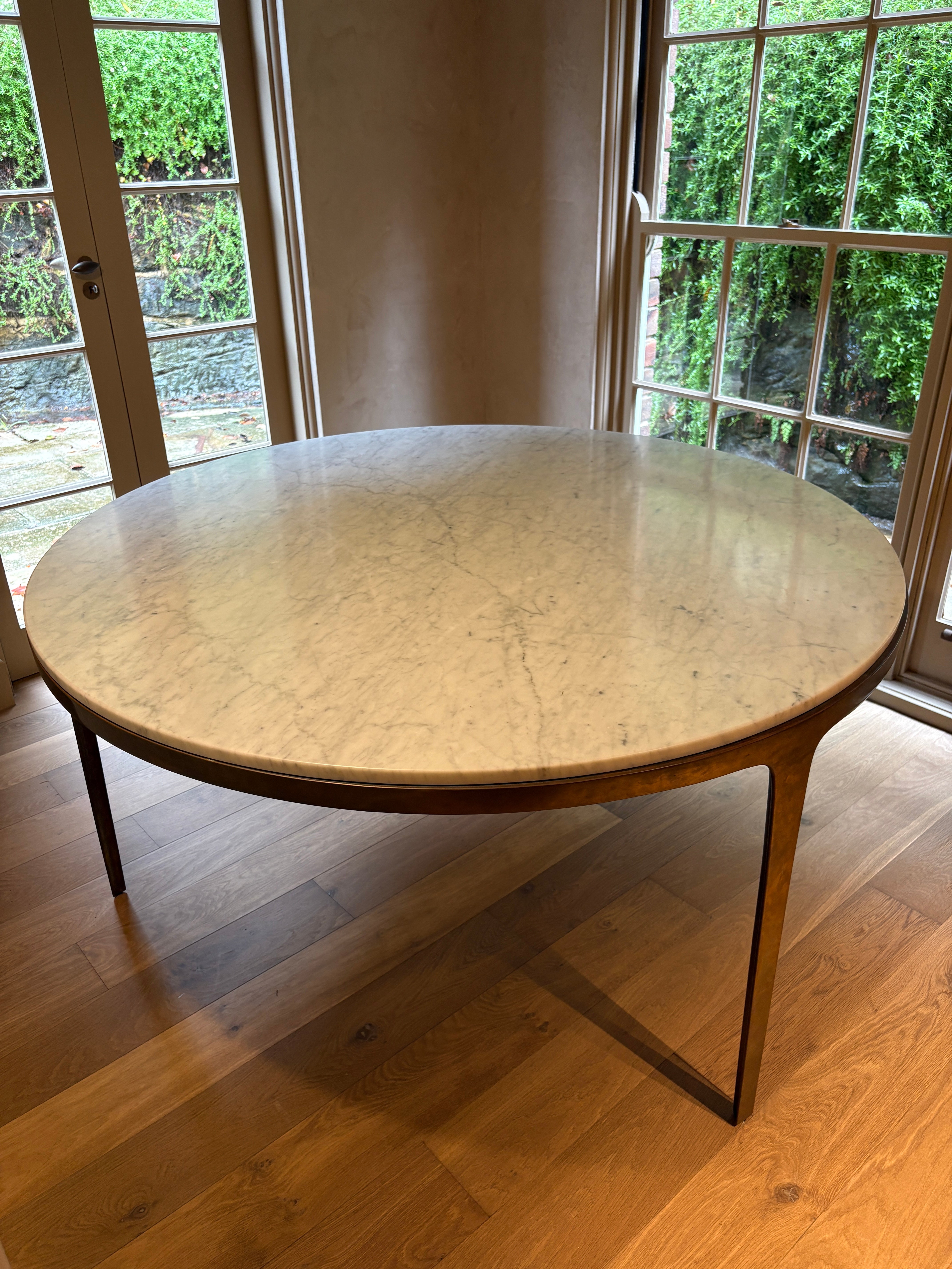 Barbera Bronze Marble Dining Table