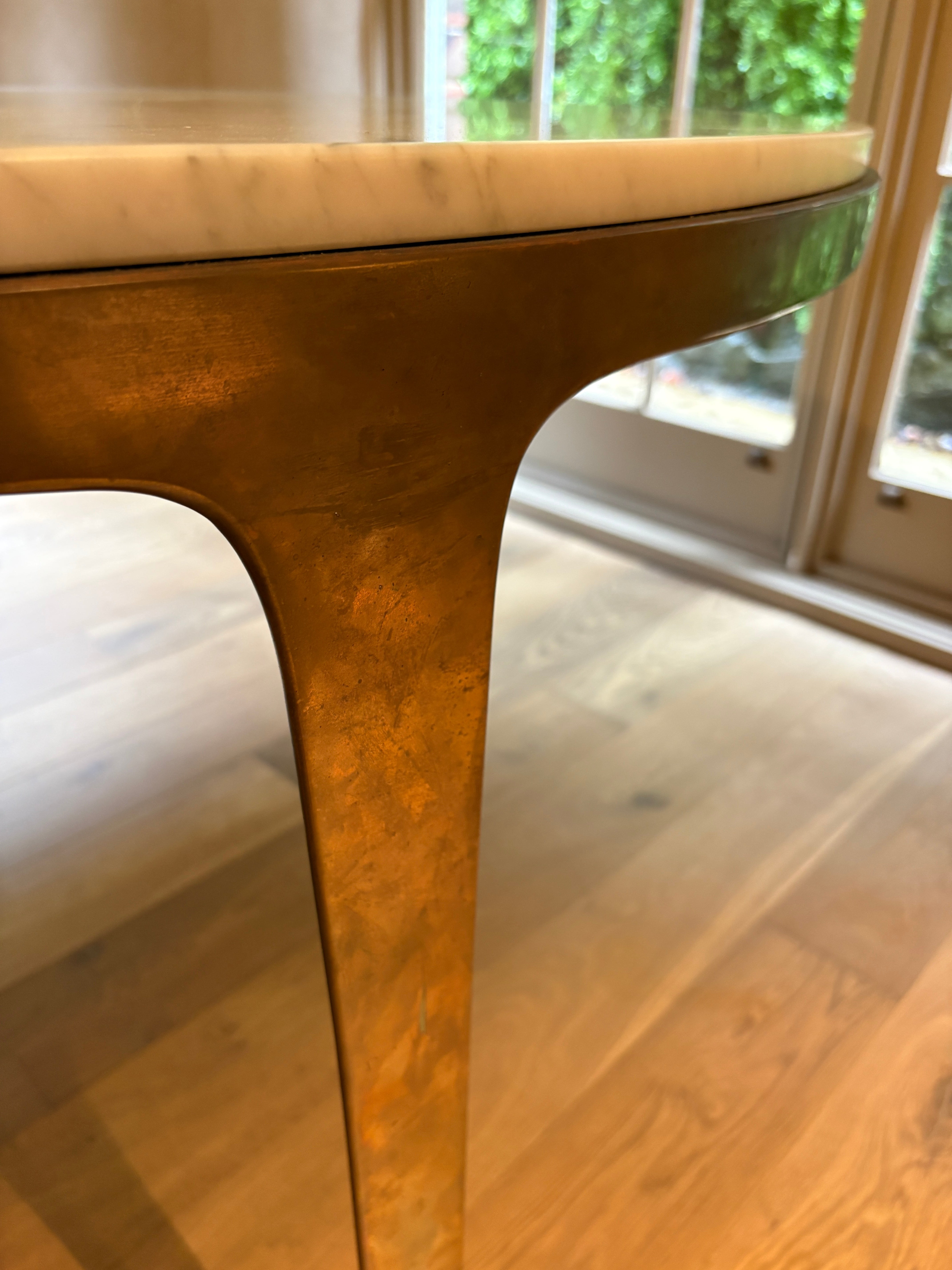 Barbera Bronze Marble Dining Table
