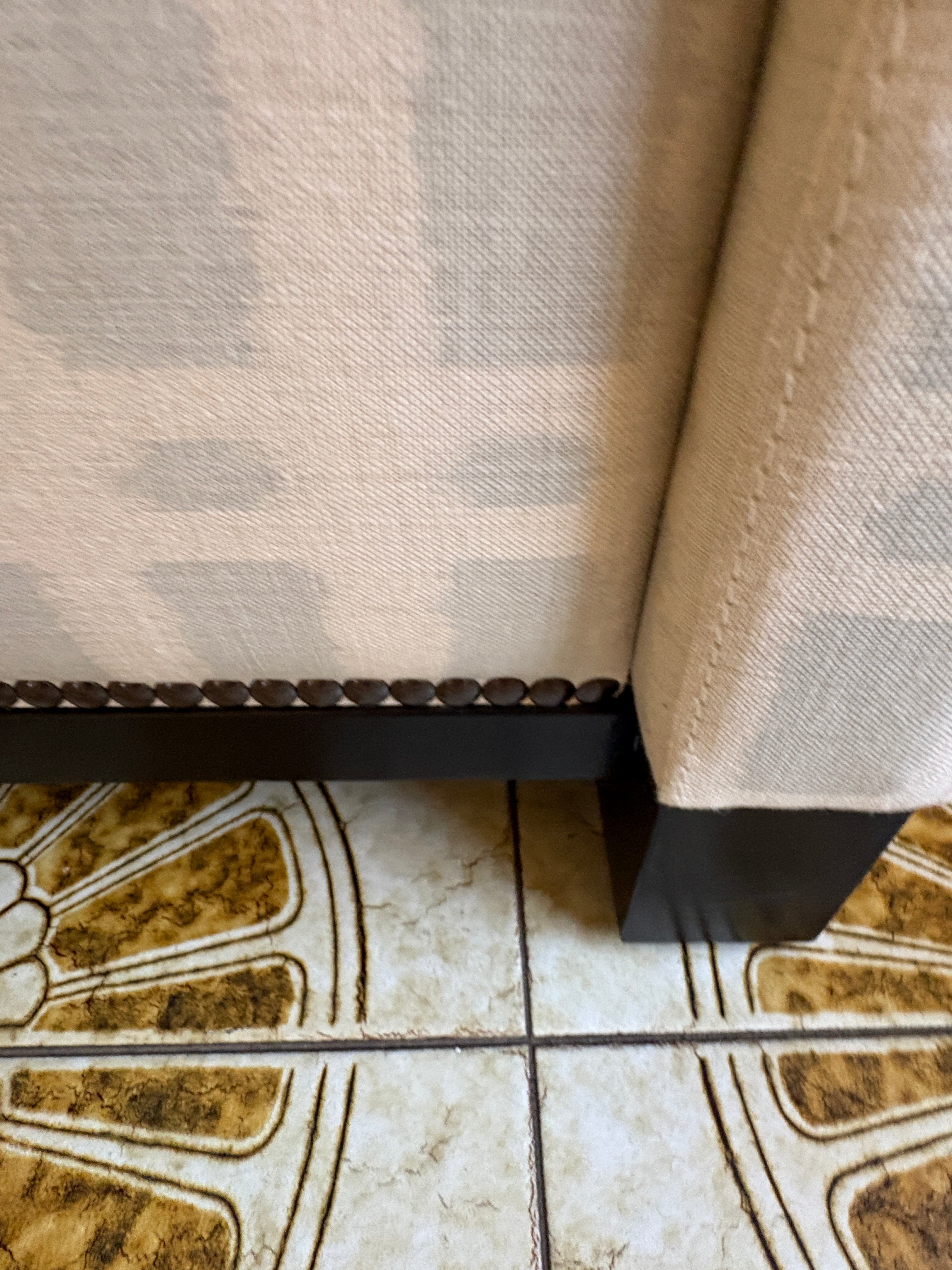 Custom Linen Sofa