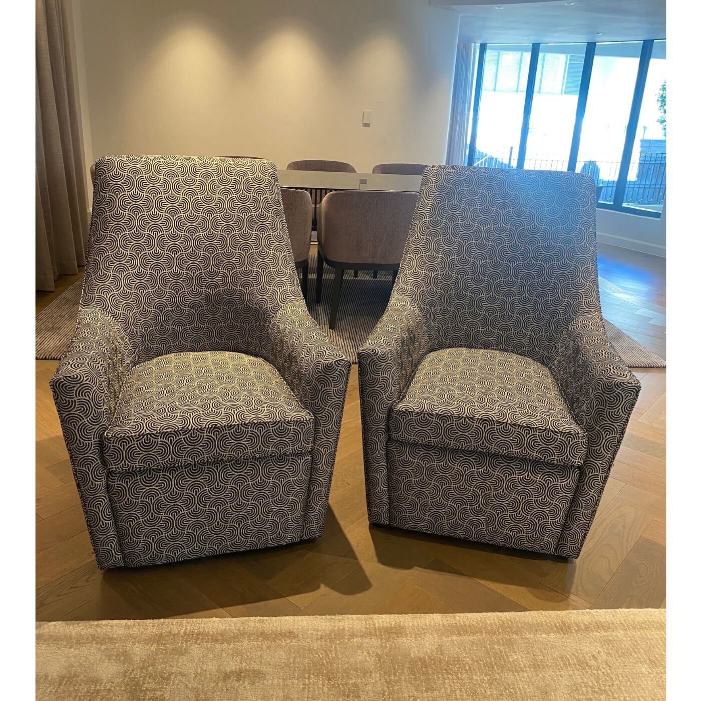 Two-Design-Lovers-Bespoke-Contemporary-high-backed-armchairs