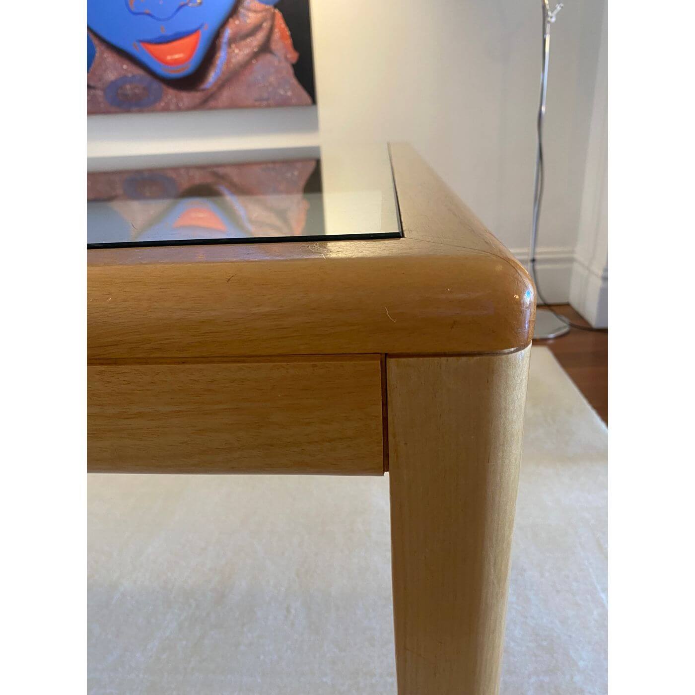 Two-Design-Lovers-BespokeGlass-and-timber-dining-table