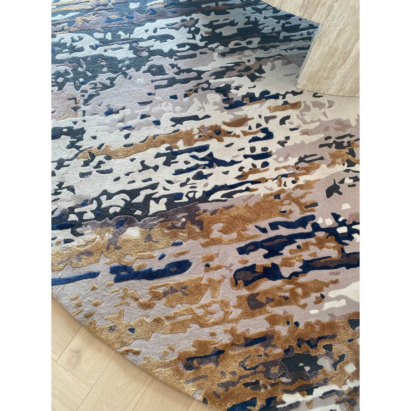 Two-Design-Lovers-Coco-Republic-Custom-Round-Rug