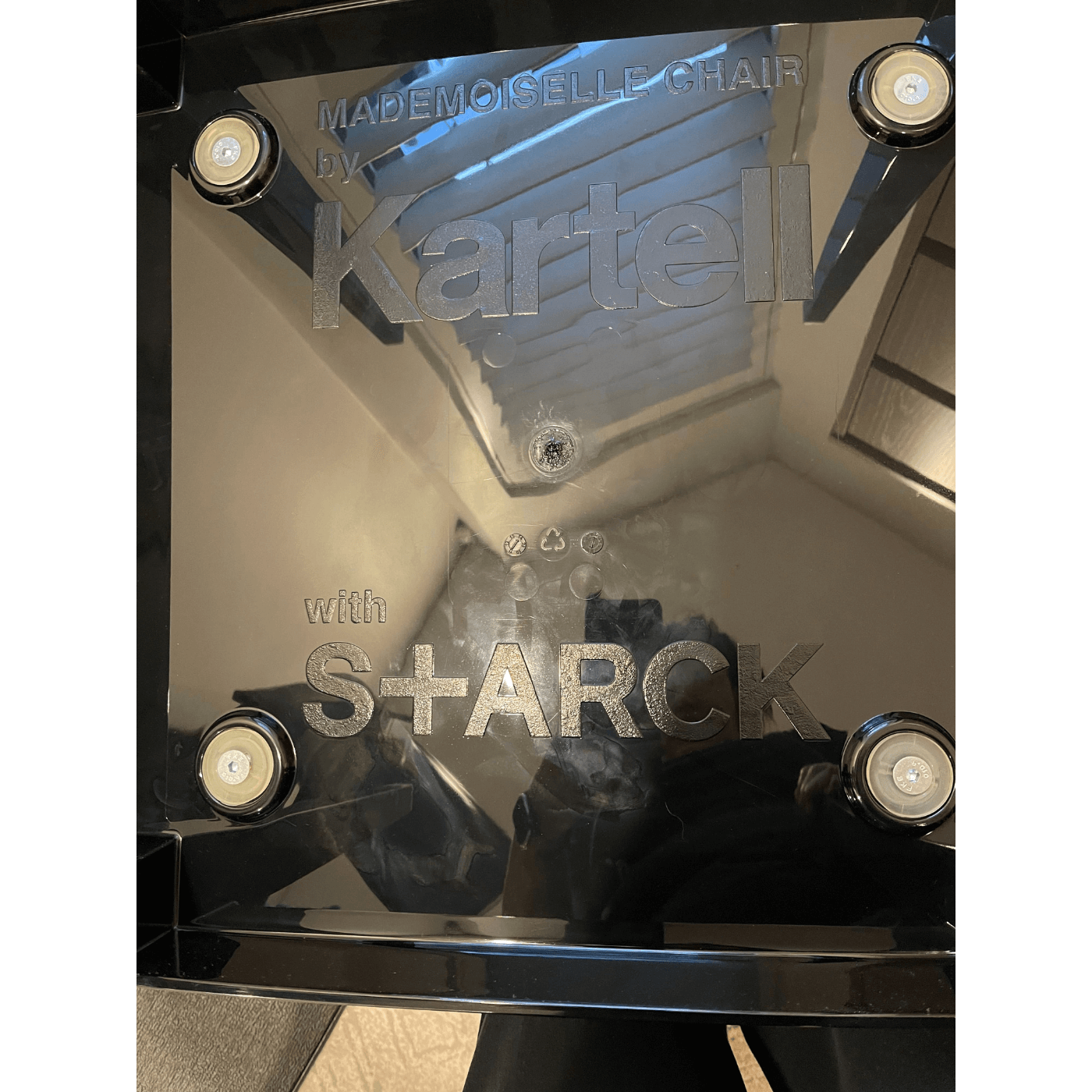 Two Design Lovers Kartell Mademoiselle Chair.