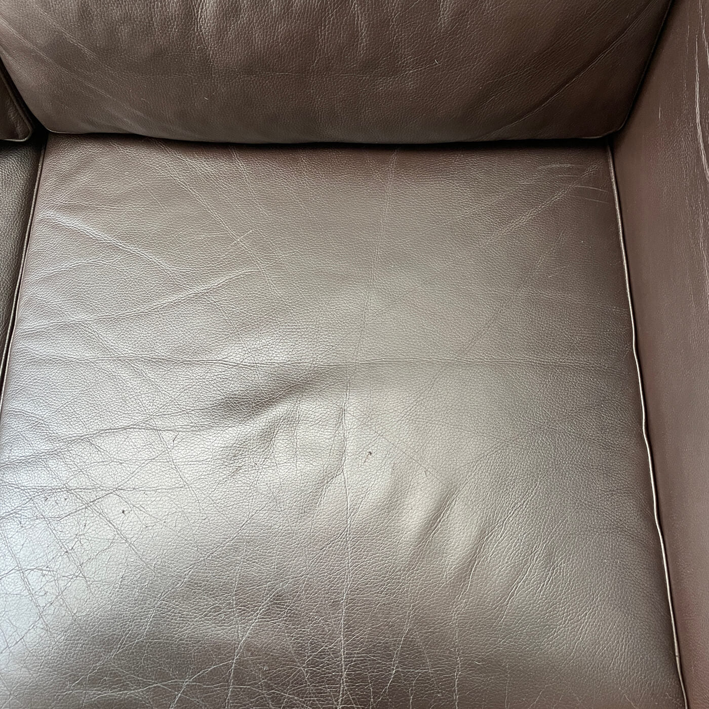 Walter Knoll Foster 503 Leather Sofa & ottoman