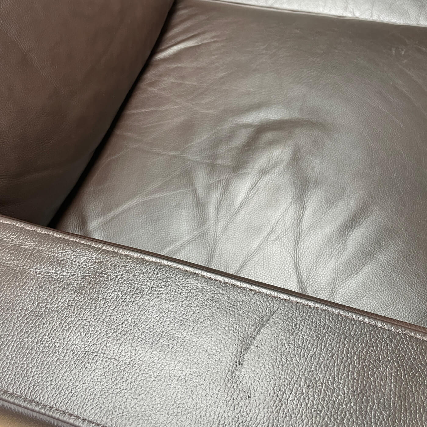 Walter Knoll Foster 503 Leather Sofa & ottoman