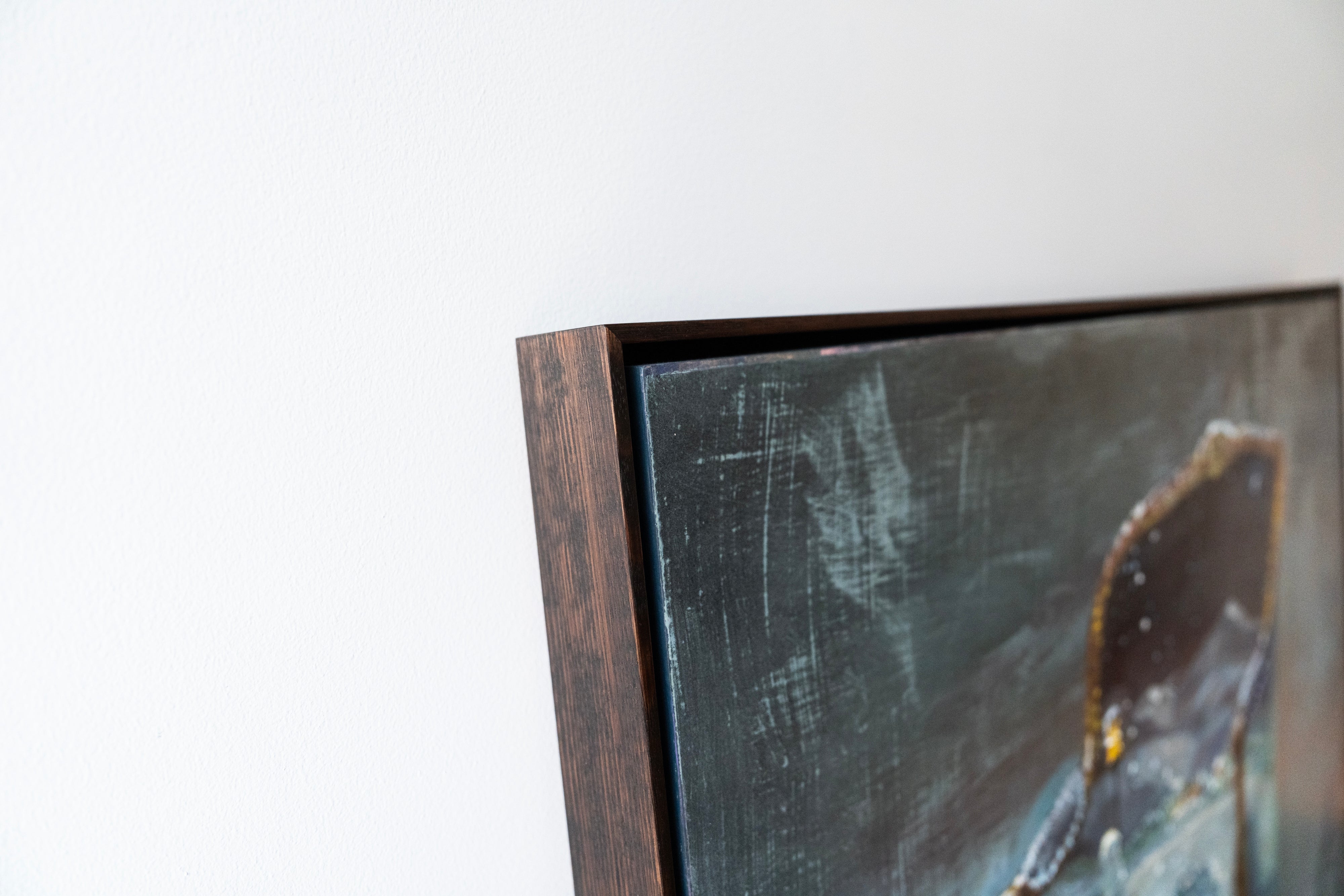 Vanessa Stockard Painting "Kevin on Ice"