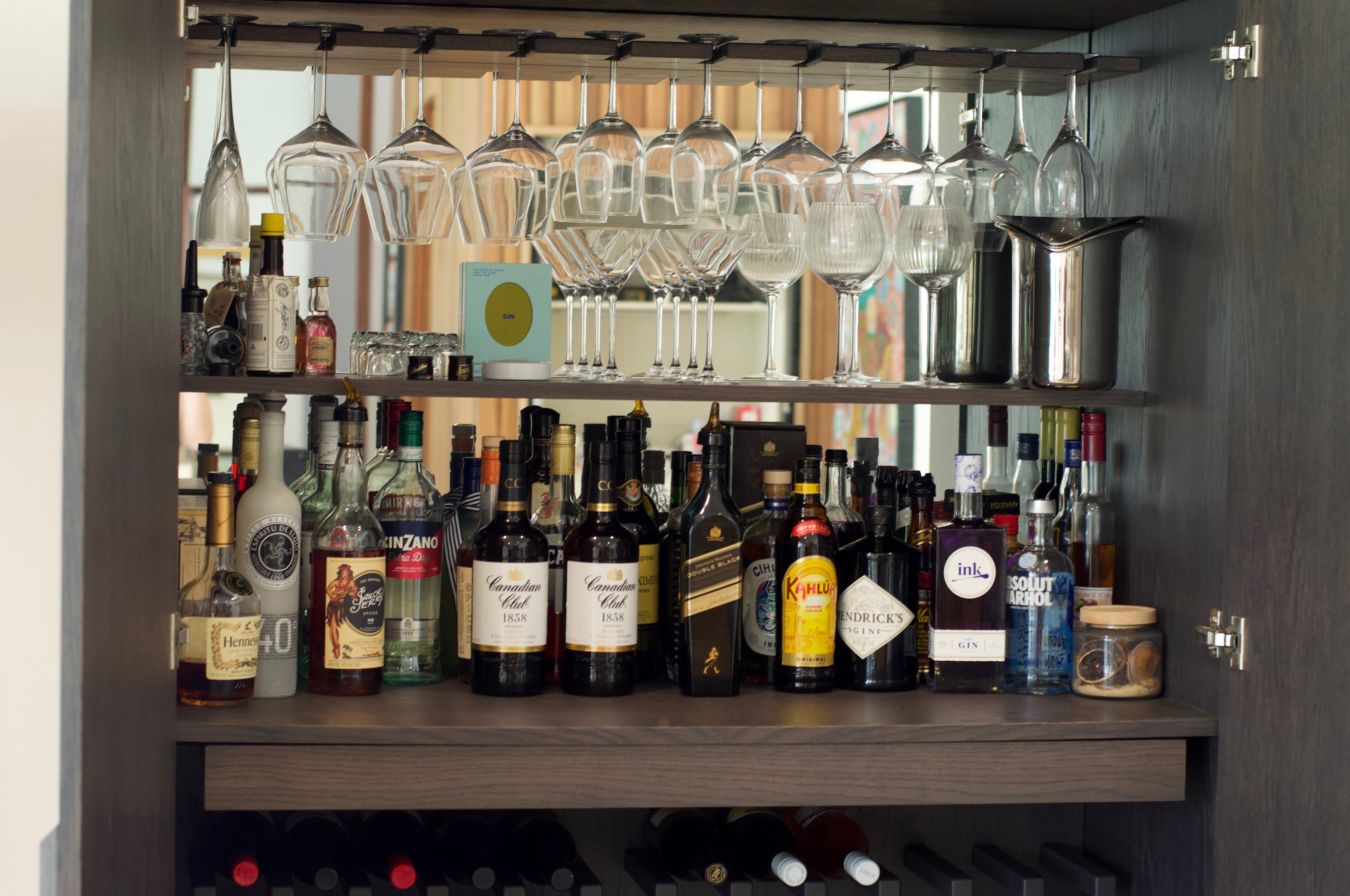 Zuster Embellish Cocktail Cabinet