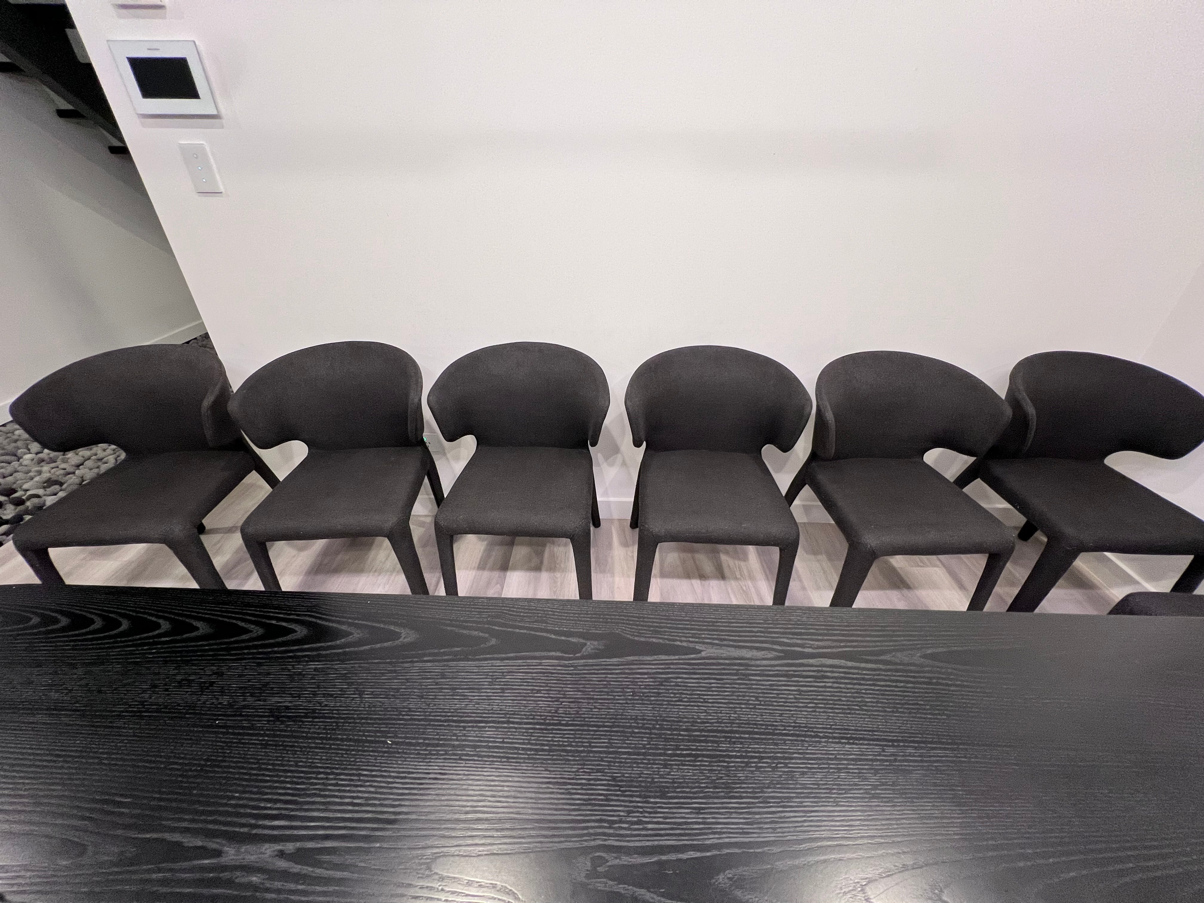 Zuster Husk Dining Chairs, set of 8