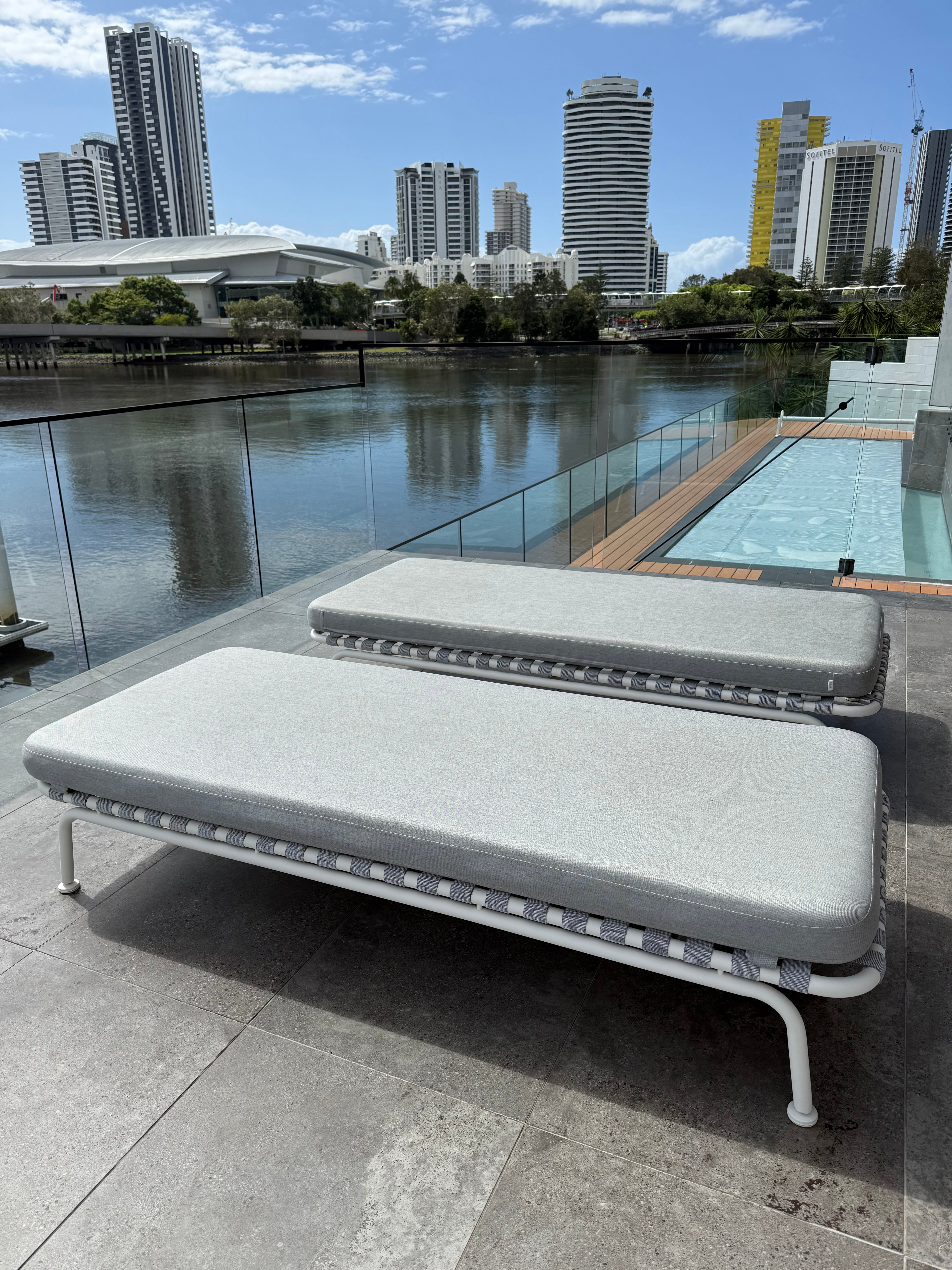 Mindo Outdoor Daybed, Pair