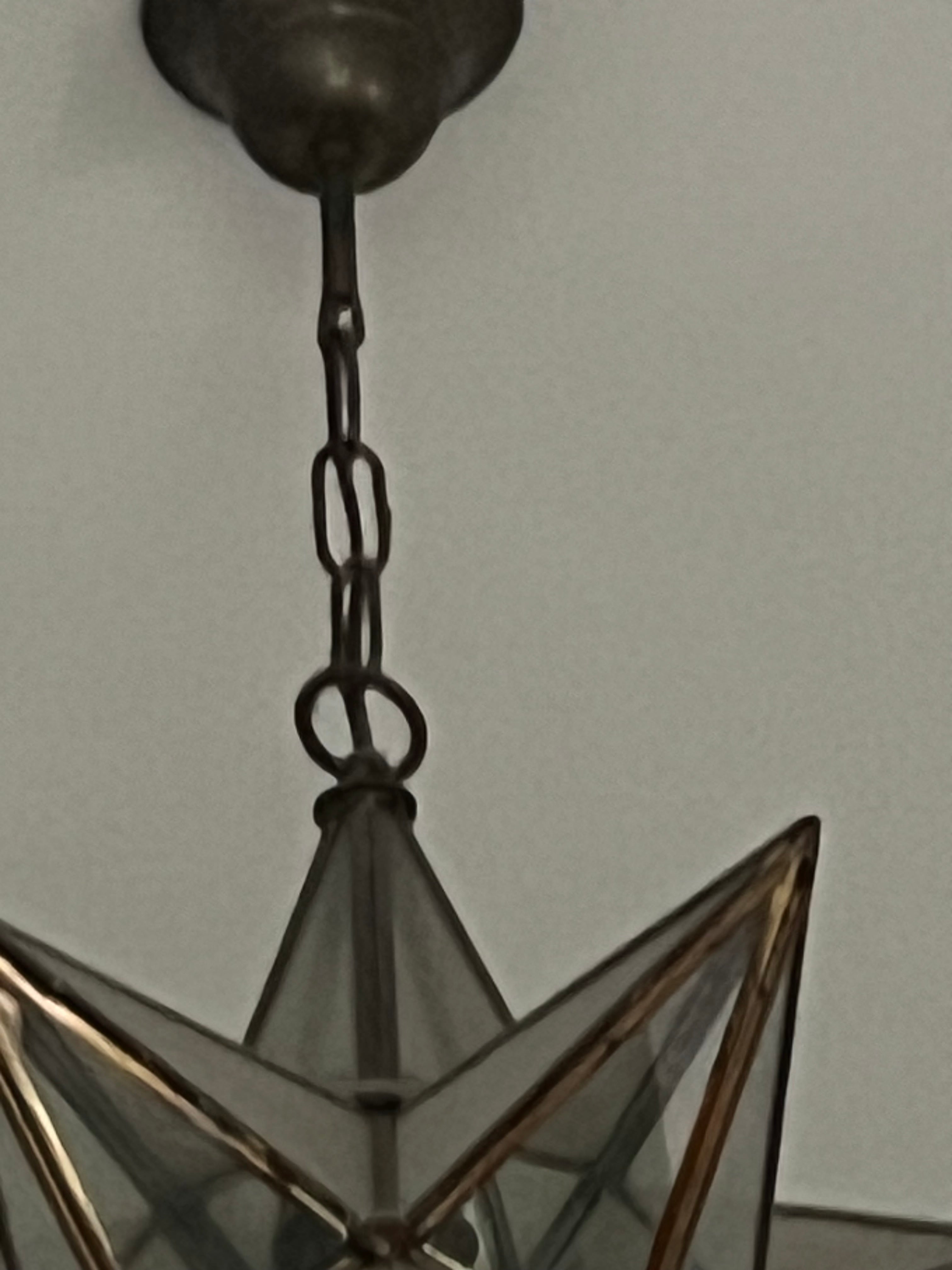 Conley & Co Star Pendant Light, Small, 2 available