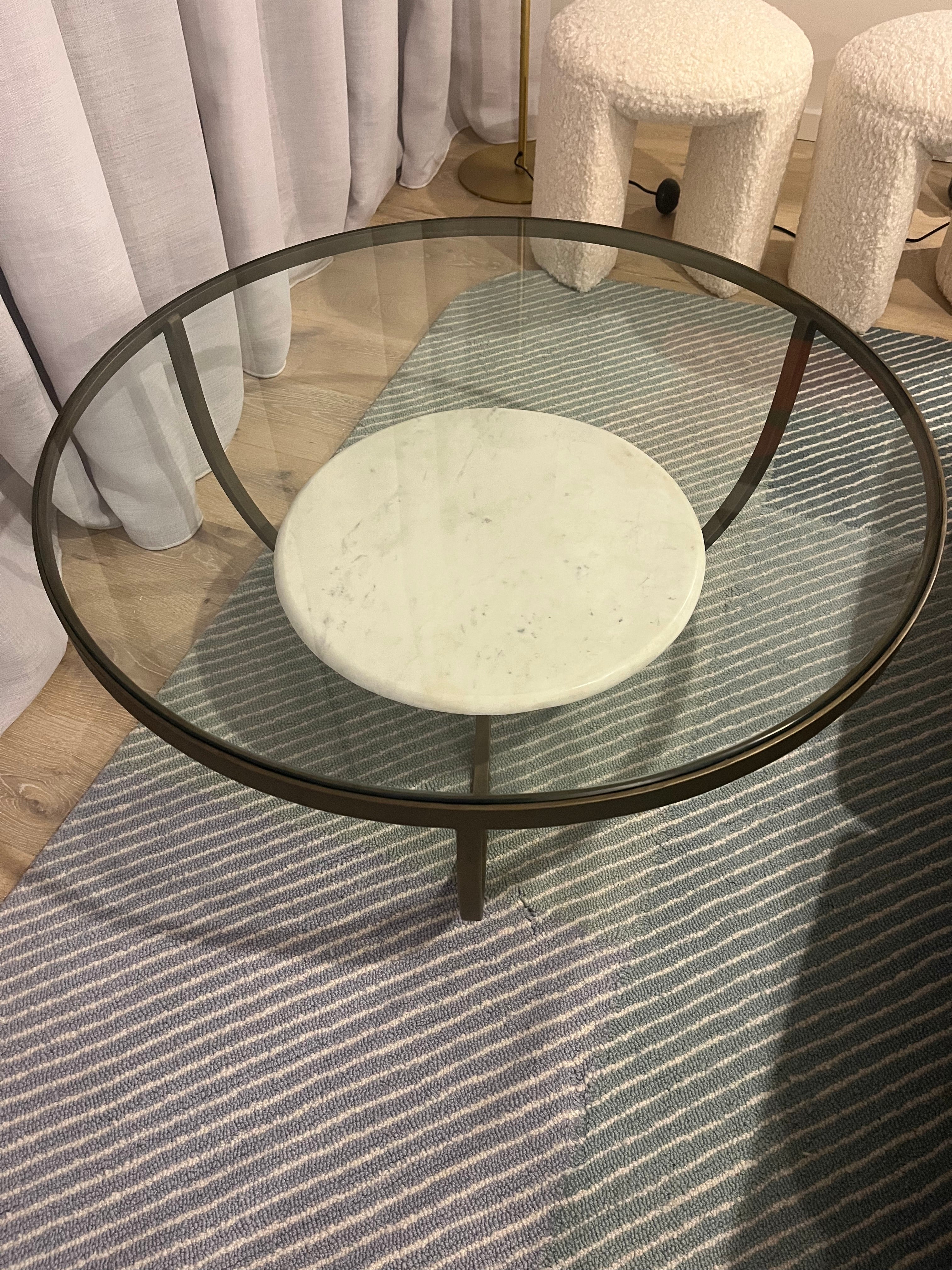 GlobeWest Amelie Curve Coffee Table