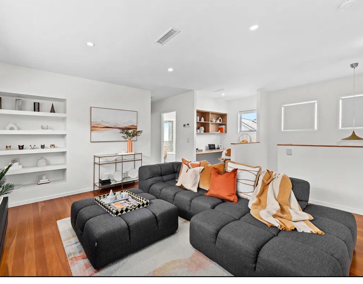 B&B Italia Tufty Time Sofa with Ottoman