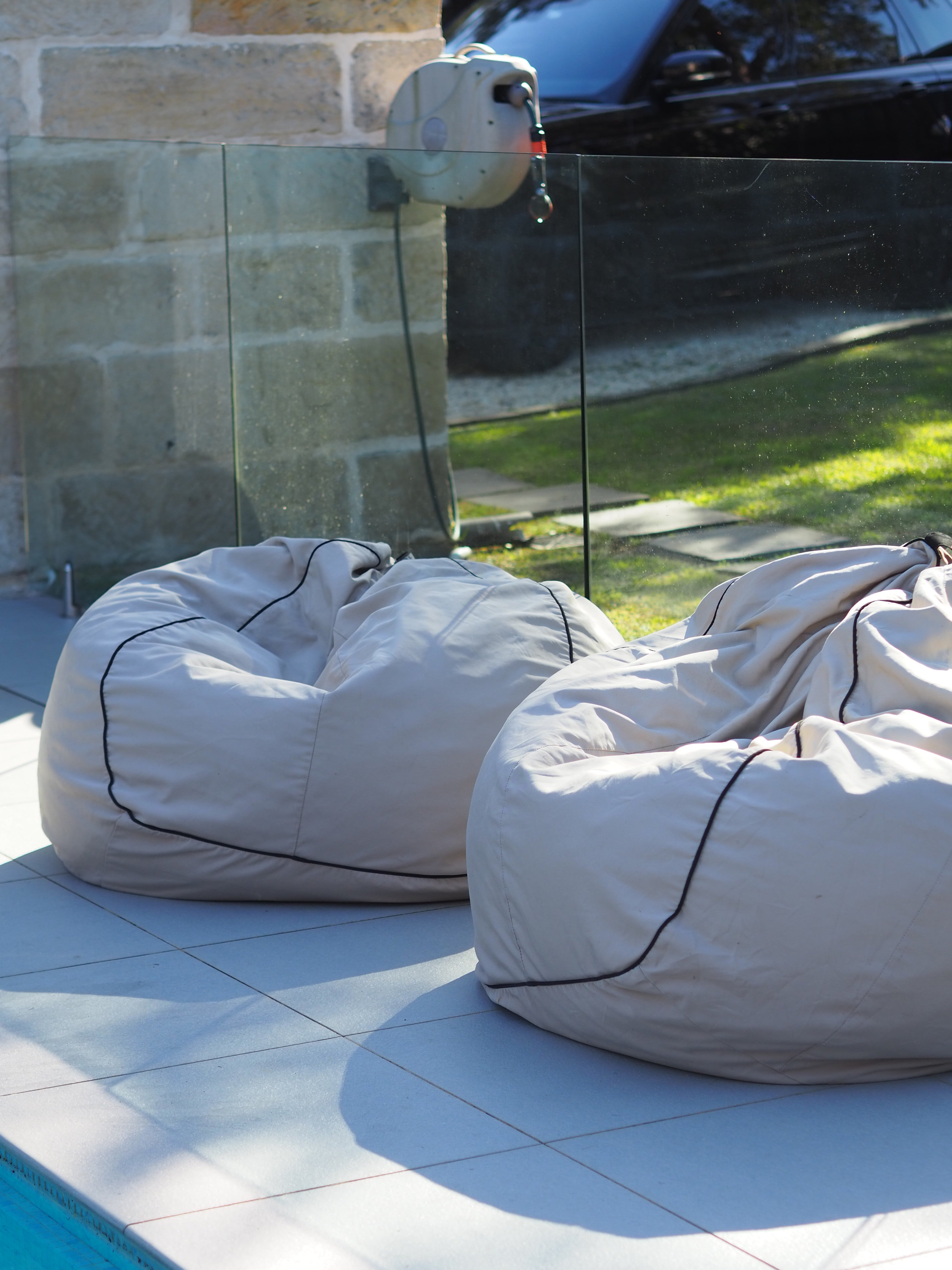 Coast Outdoor Beanbags, Pair