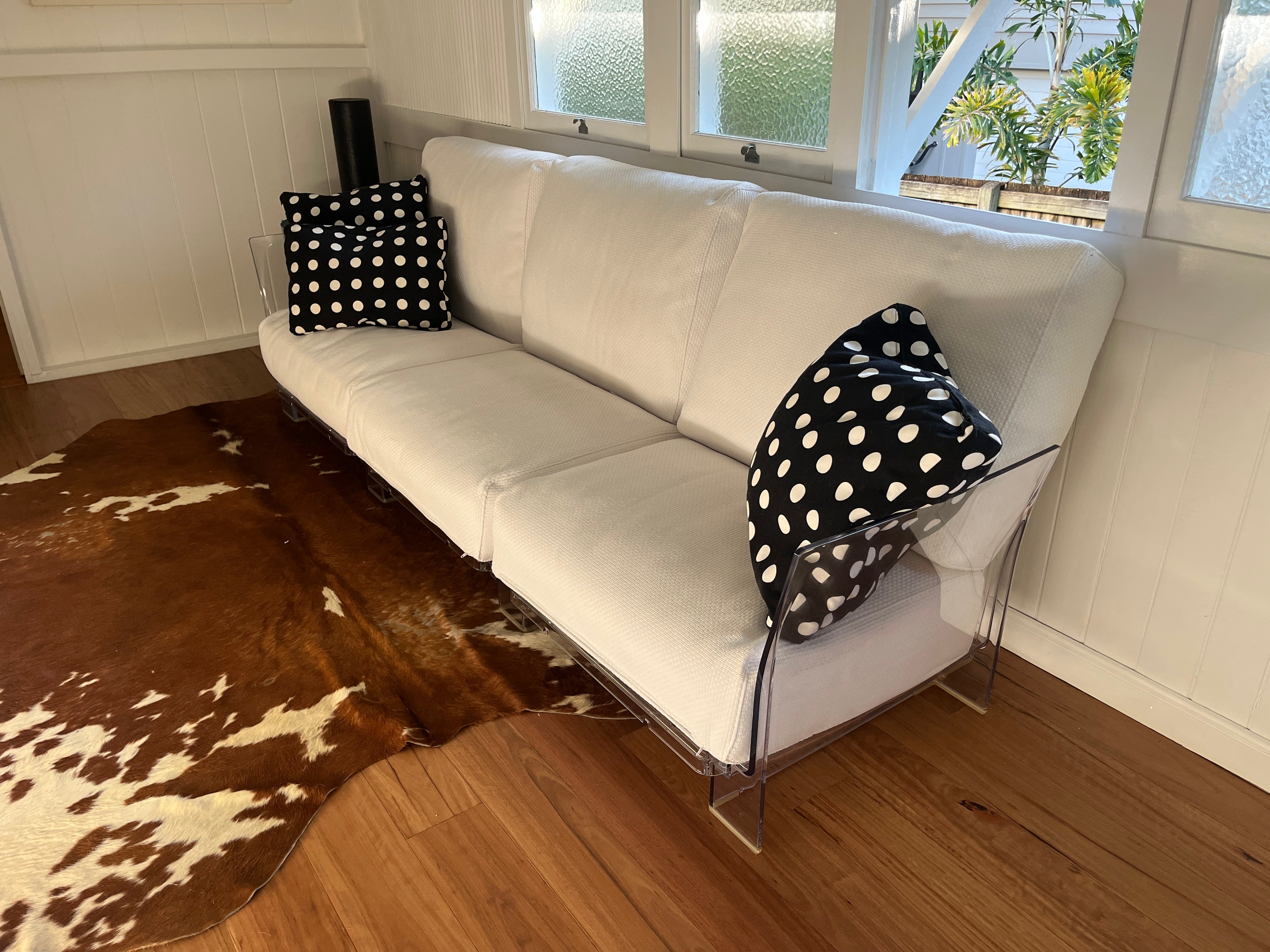 Kartell Pop Outdoor 3 Seat Sofa