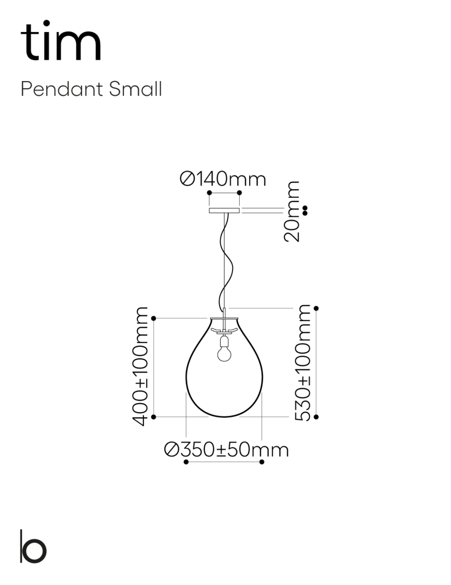 Bomma Tim Pendant Light
