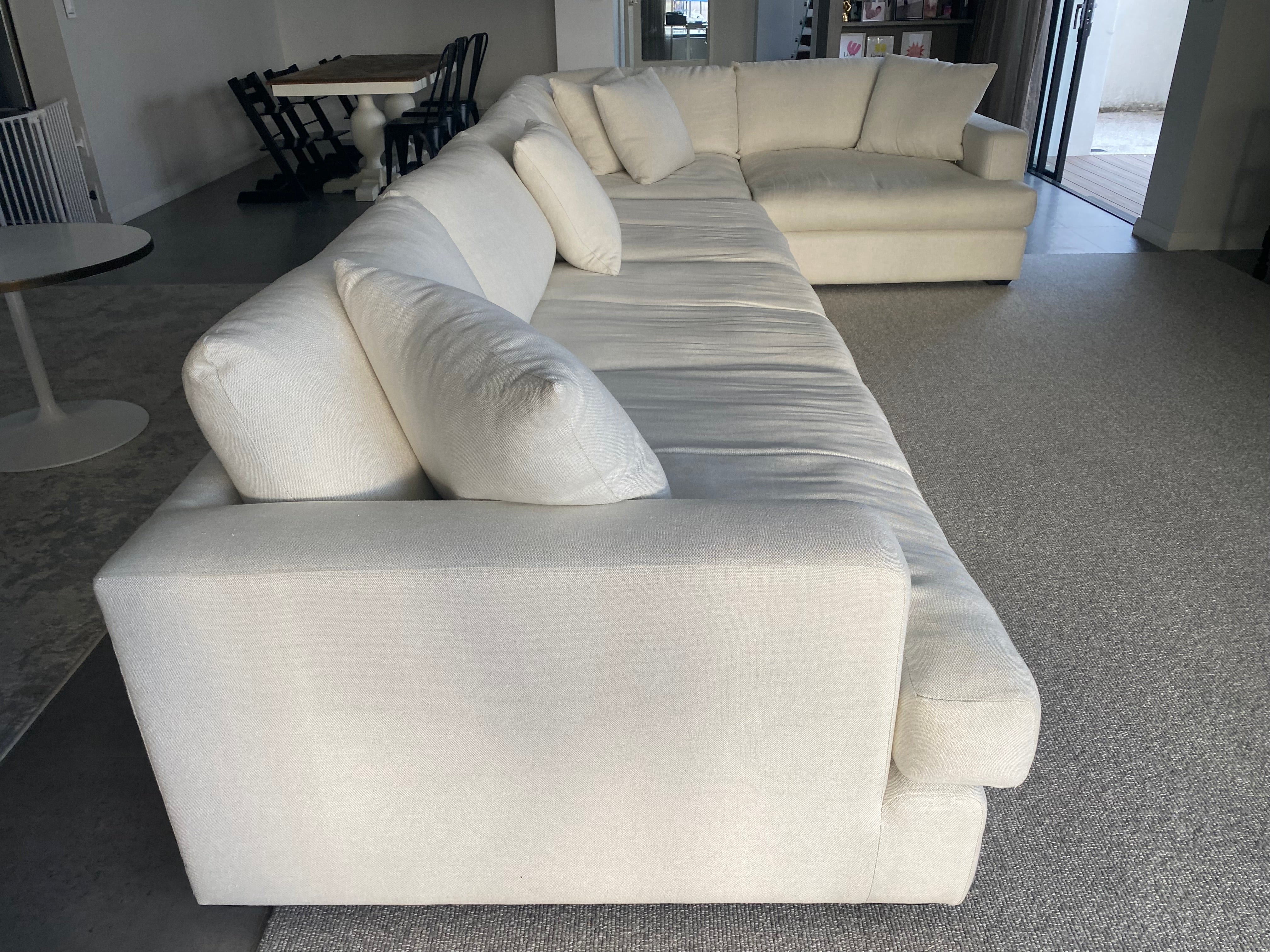 Coco Republic Longbeach Jumbo Modular Sofa