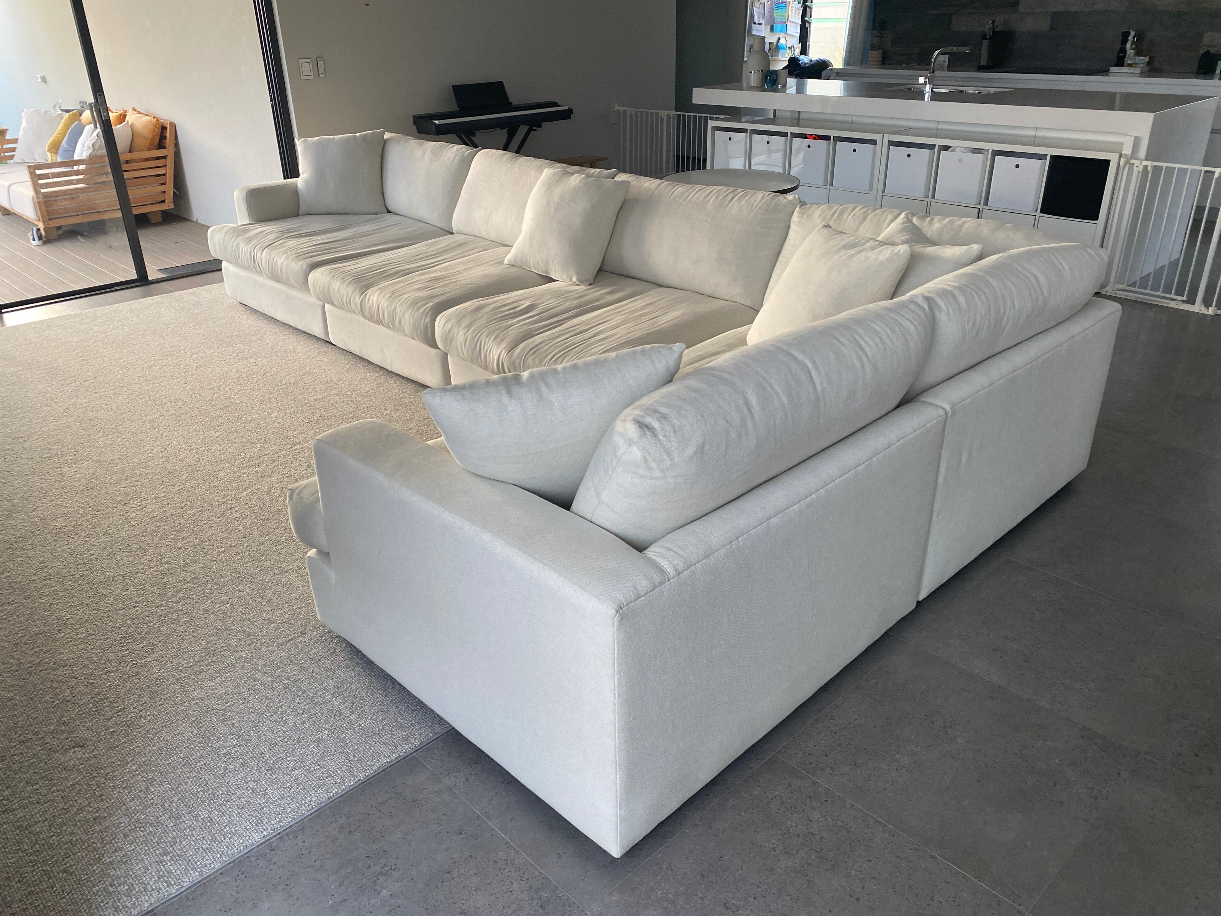 Coco Republic Longbeach Jumbo Modular Sofa
