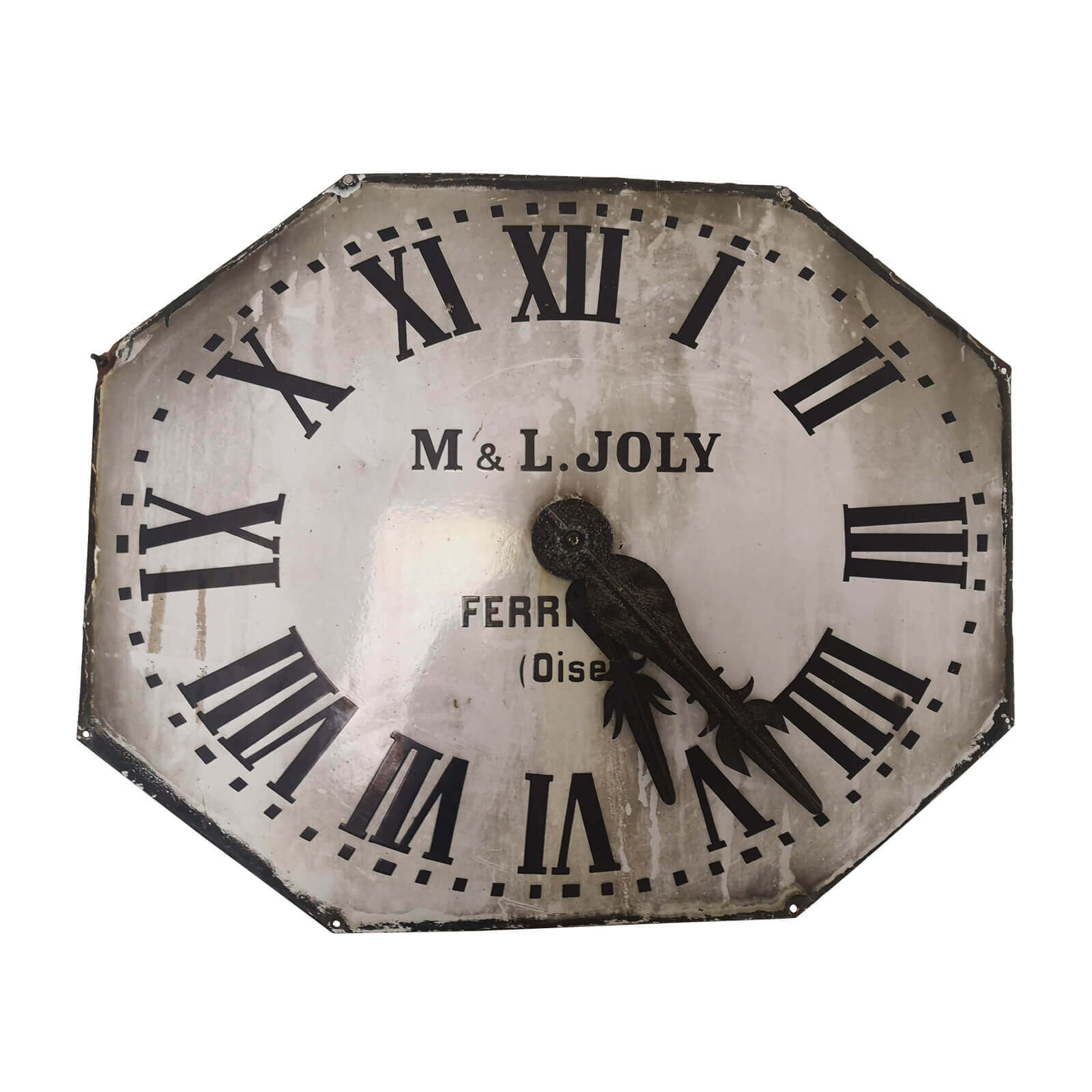 Antique Clock Octagon