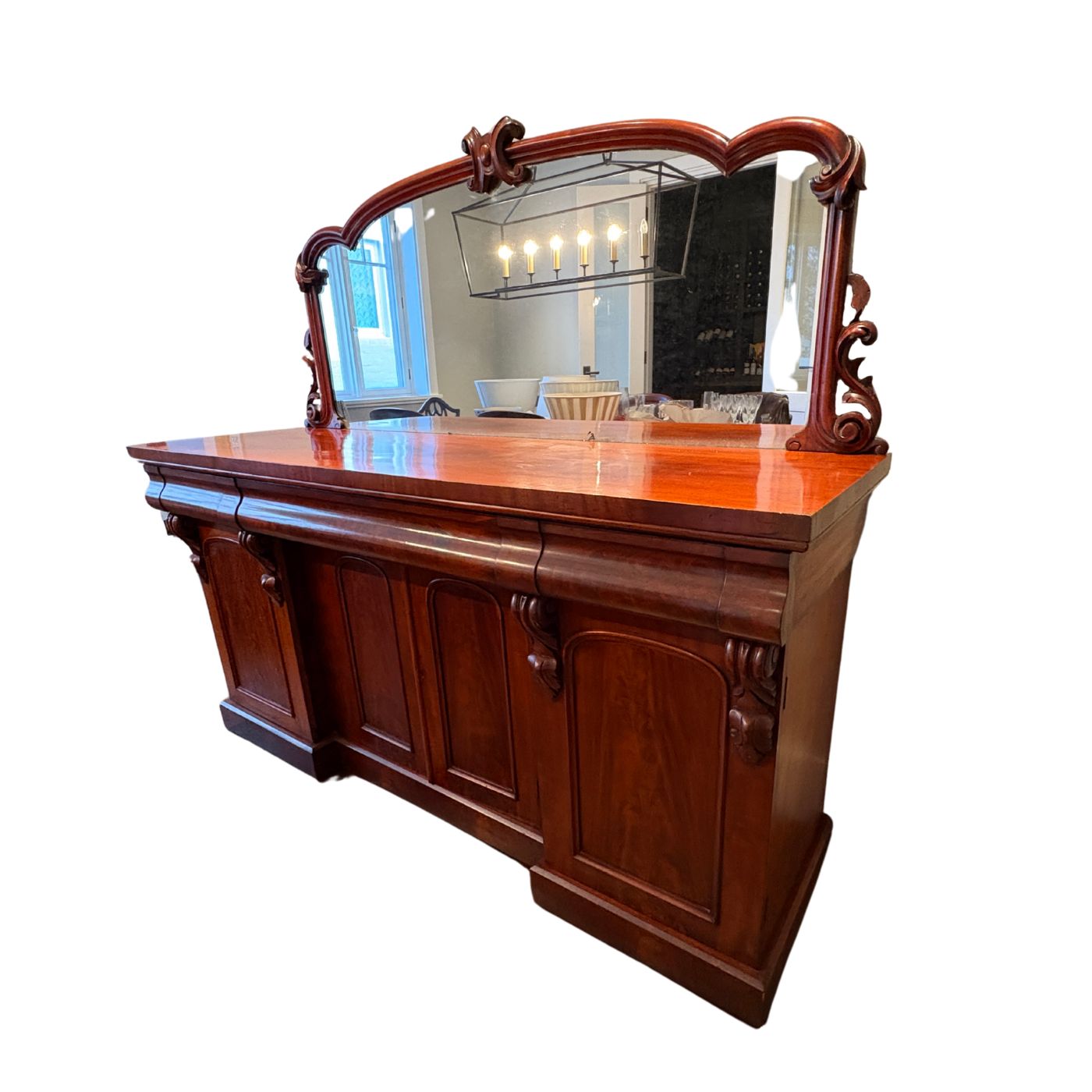 Antique c1860s Mahogany Sideboard