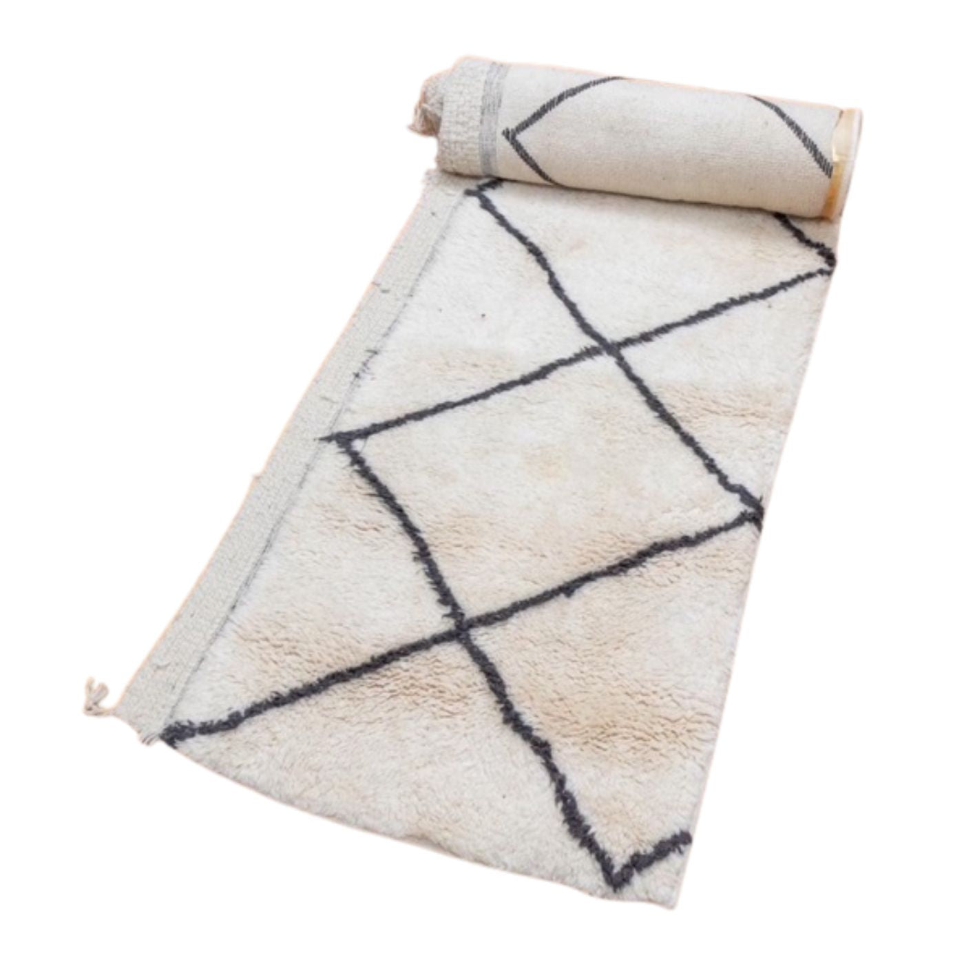 Beni Ourain Moroccan Runner Rug