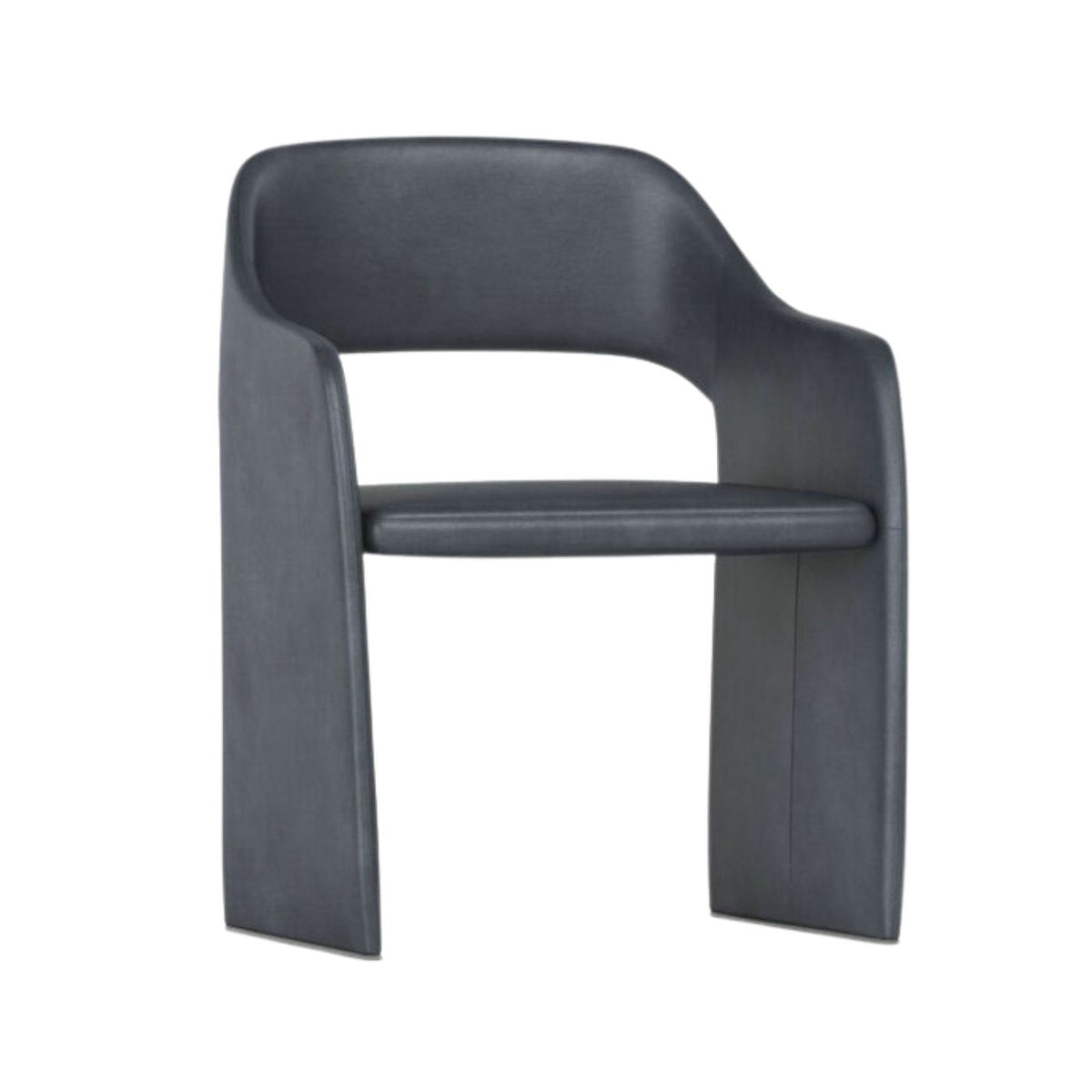 Camerich Echo Petite Leather Chairs, pair (RRP $1,800)
